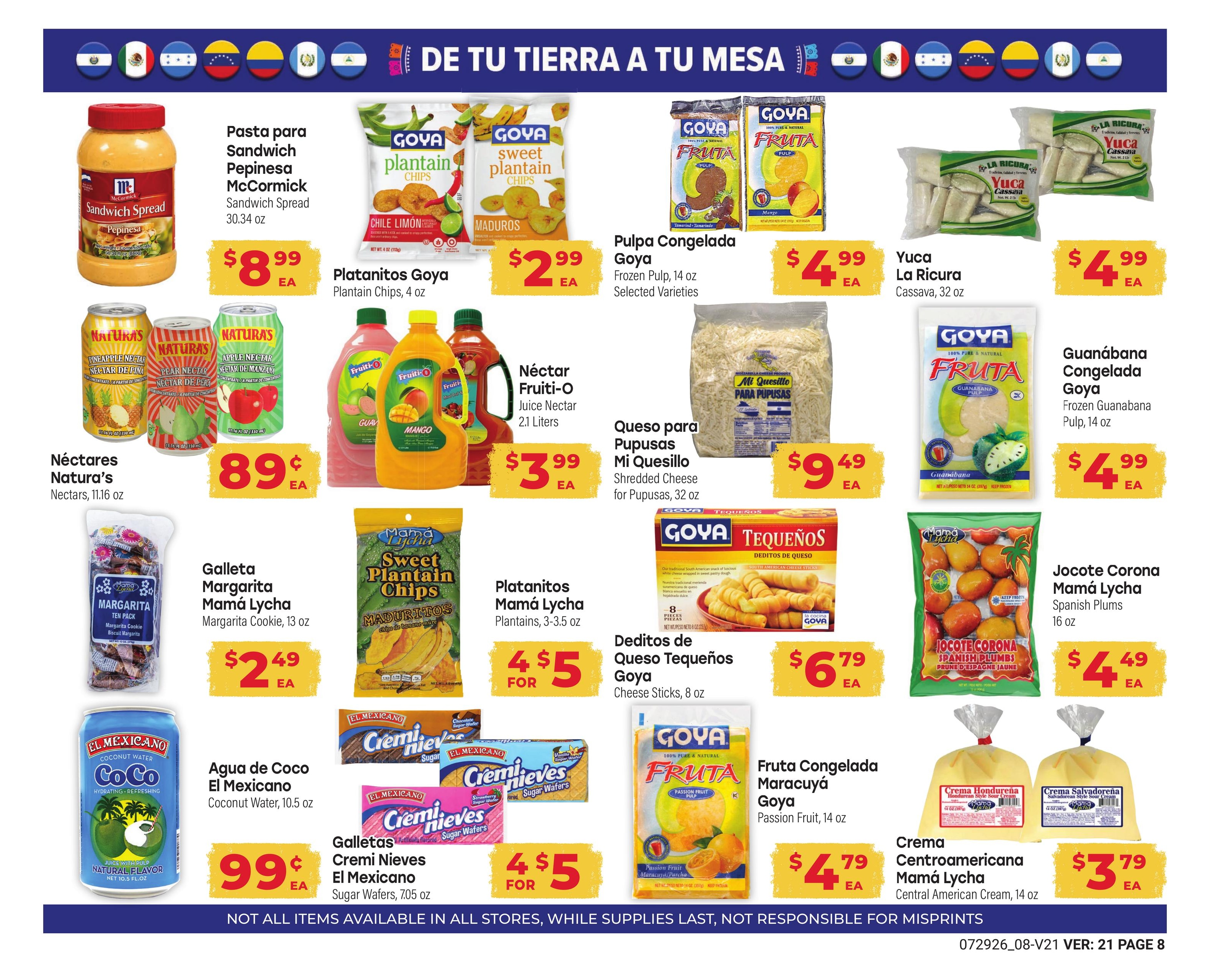 El Rancho Supermercado (Mesquite–Coppell Area, TX) Weekly Ad July 29 - September 1, 2026