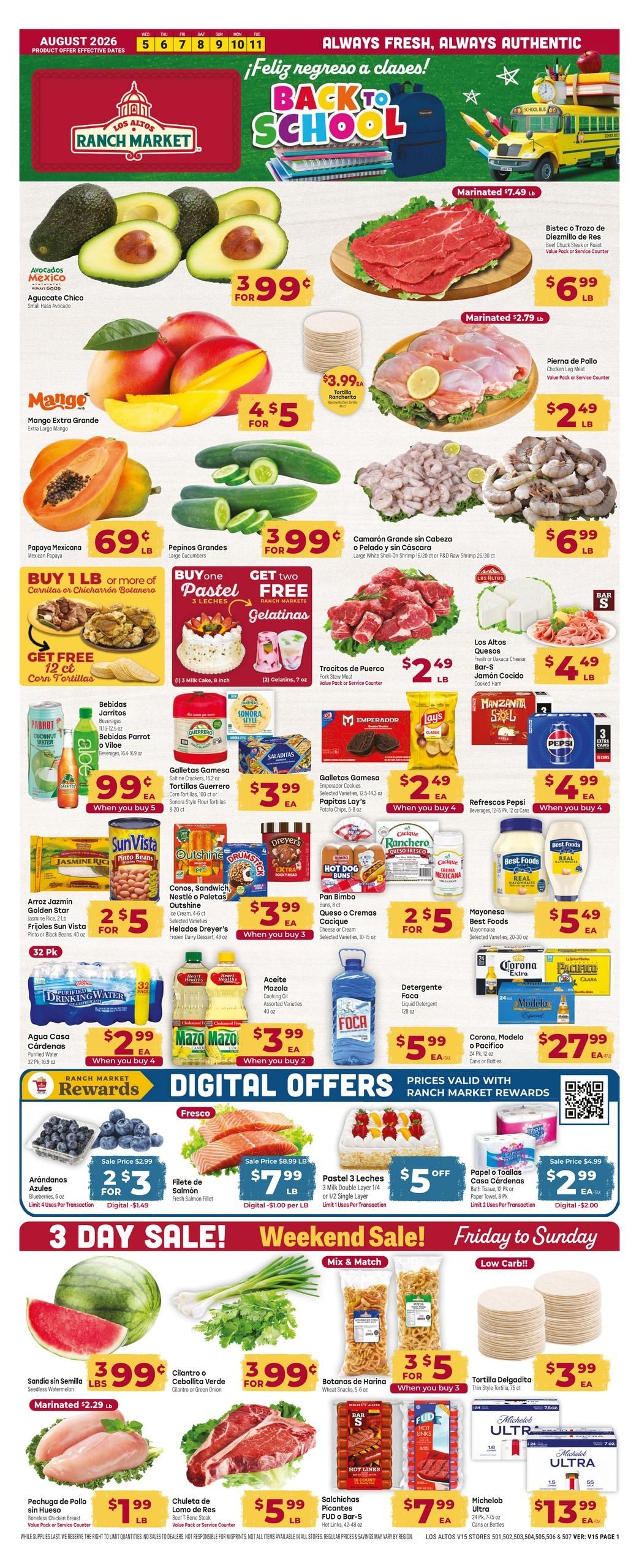 Cardenas Markets (Apache Junction–Phoenix Area, AZ) Weekly Ad August 5 - 11, 2026