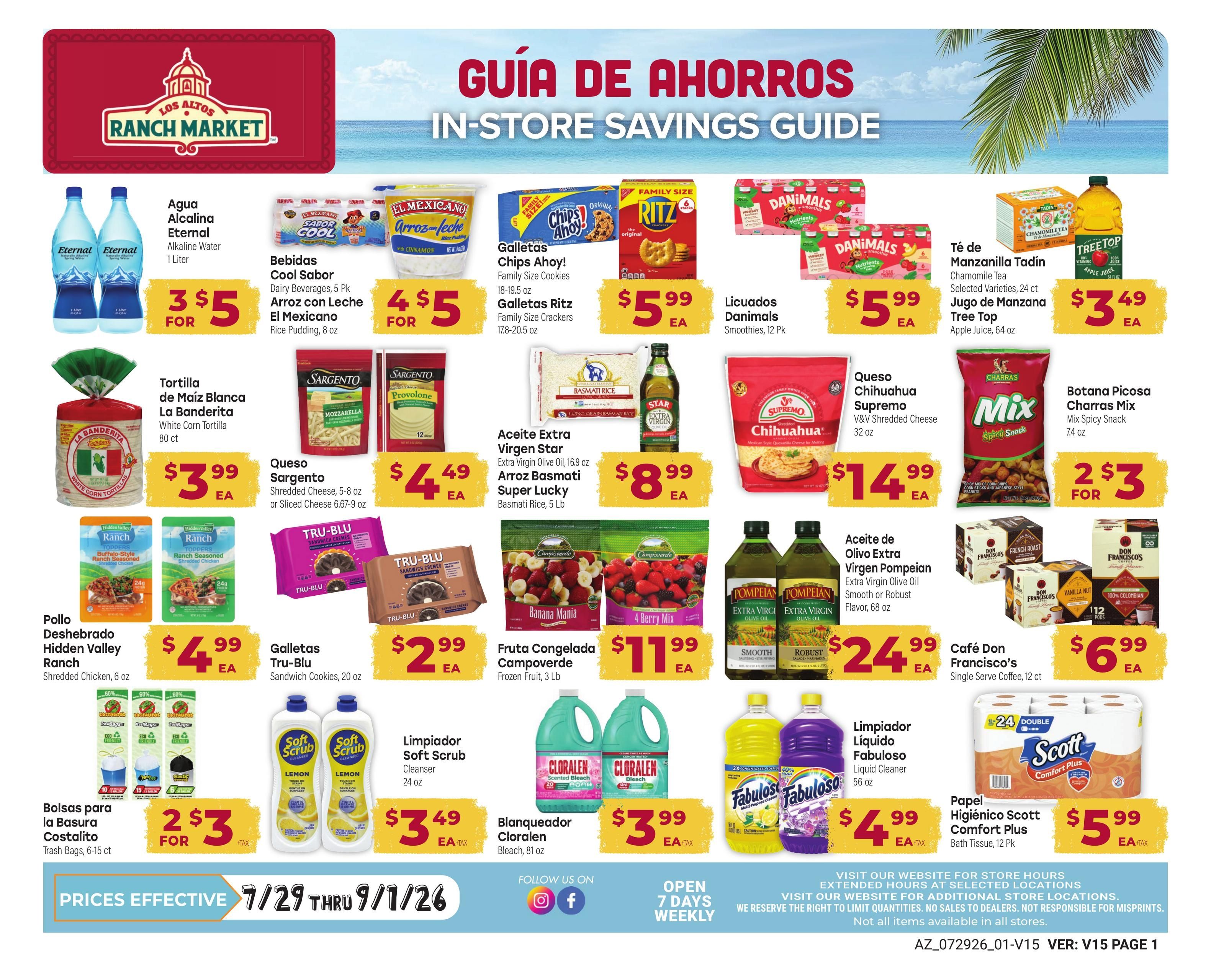 Cardenas Markets (Apache Junction–Phoenix Area, AZ) Weekly Ad July 29 - September 1, 2026