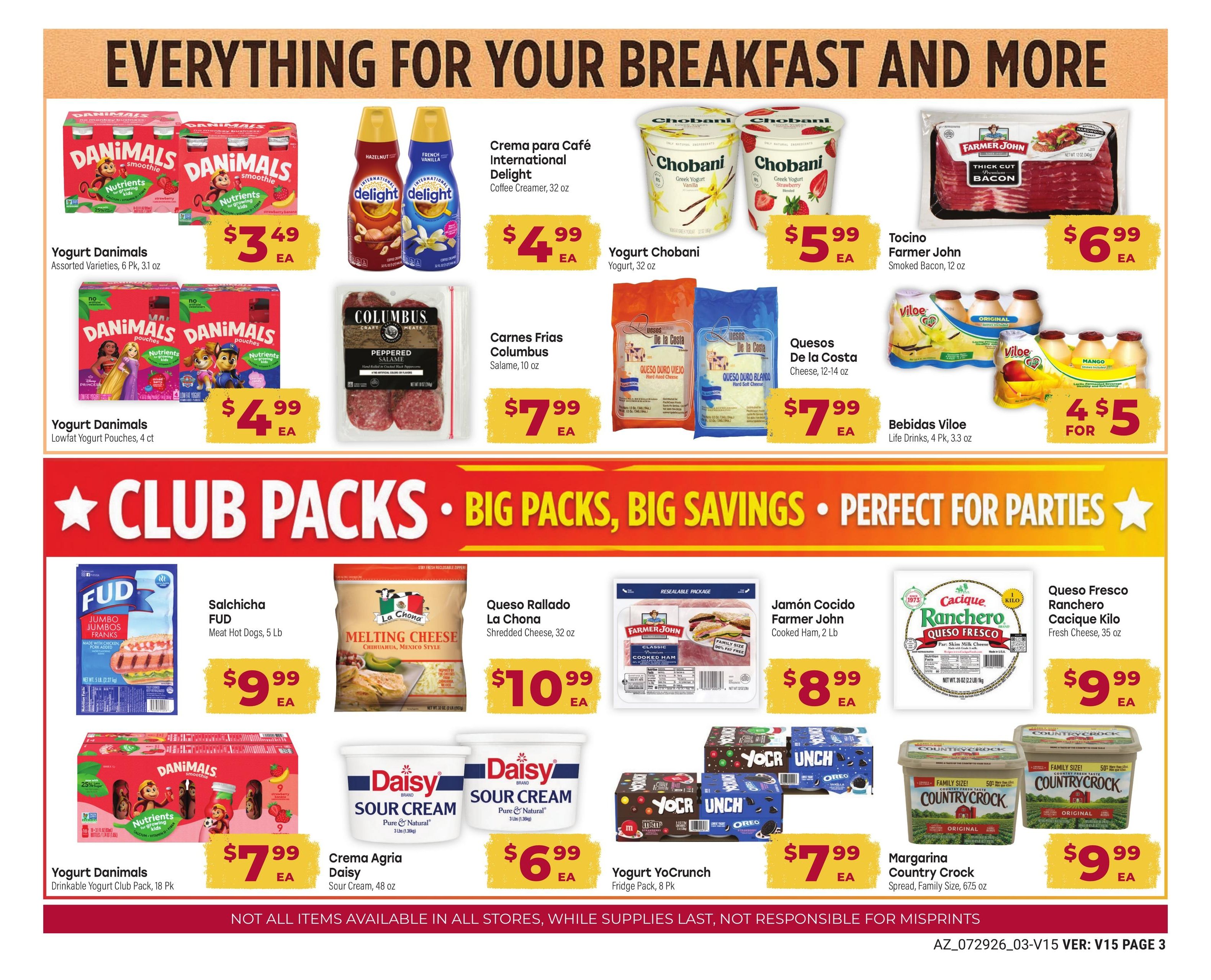 Cardenas Markets (Apache Junction–Phoenix Area, AZ) Weekly Ad July 29 - September 1, 2026