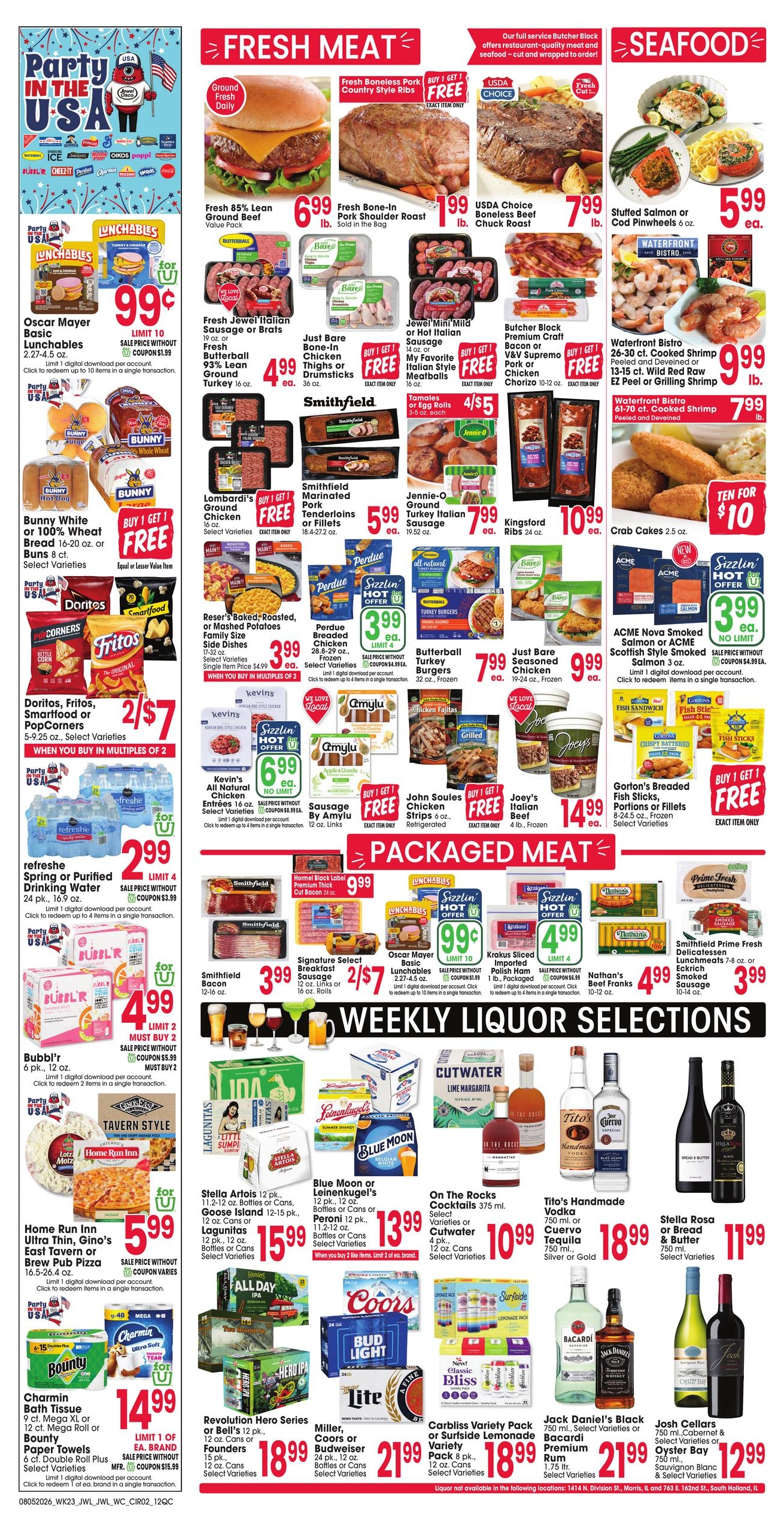 Jewel-Osco (Moline–Colona Area, IA–IL) Weekly Ad August 5 - 11, 2026