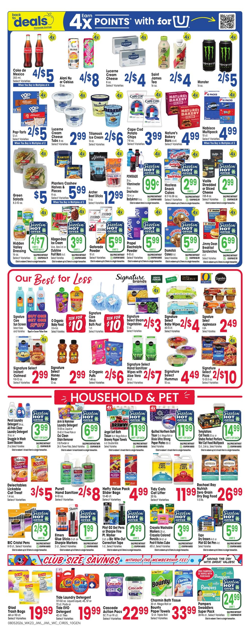 Jewel-Osco (Moline–Colona Area, IA–IL) Weekly Ad August 5 - 11, 2026