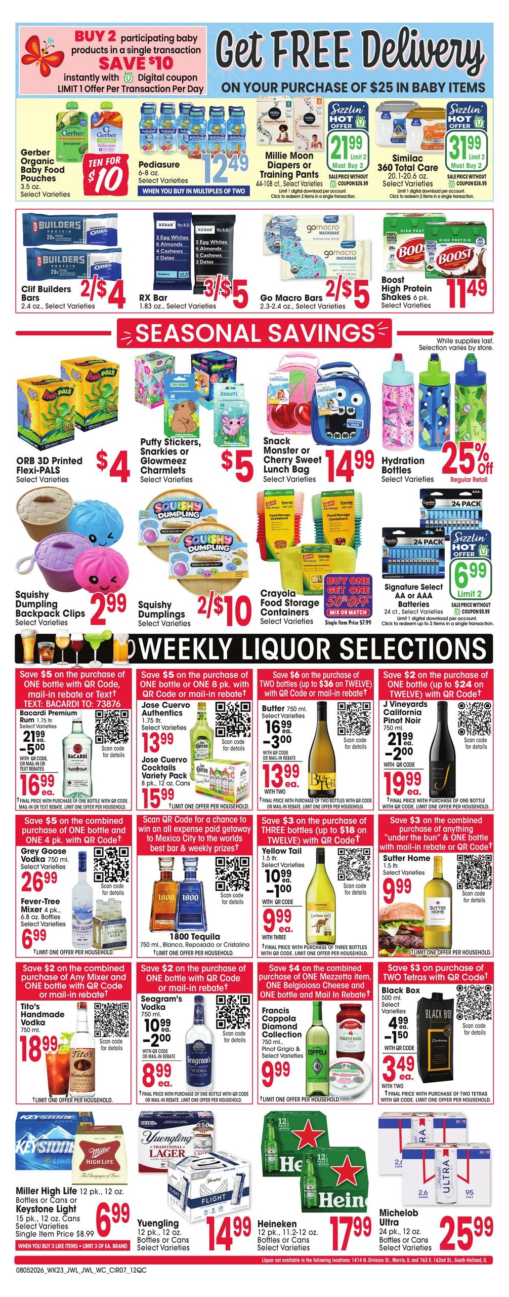 Jewel-Osco (Moline–Colona Area, IA–IL) Weekly Ad August 5 - 11, 2026