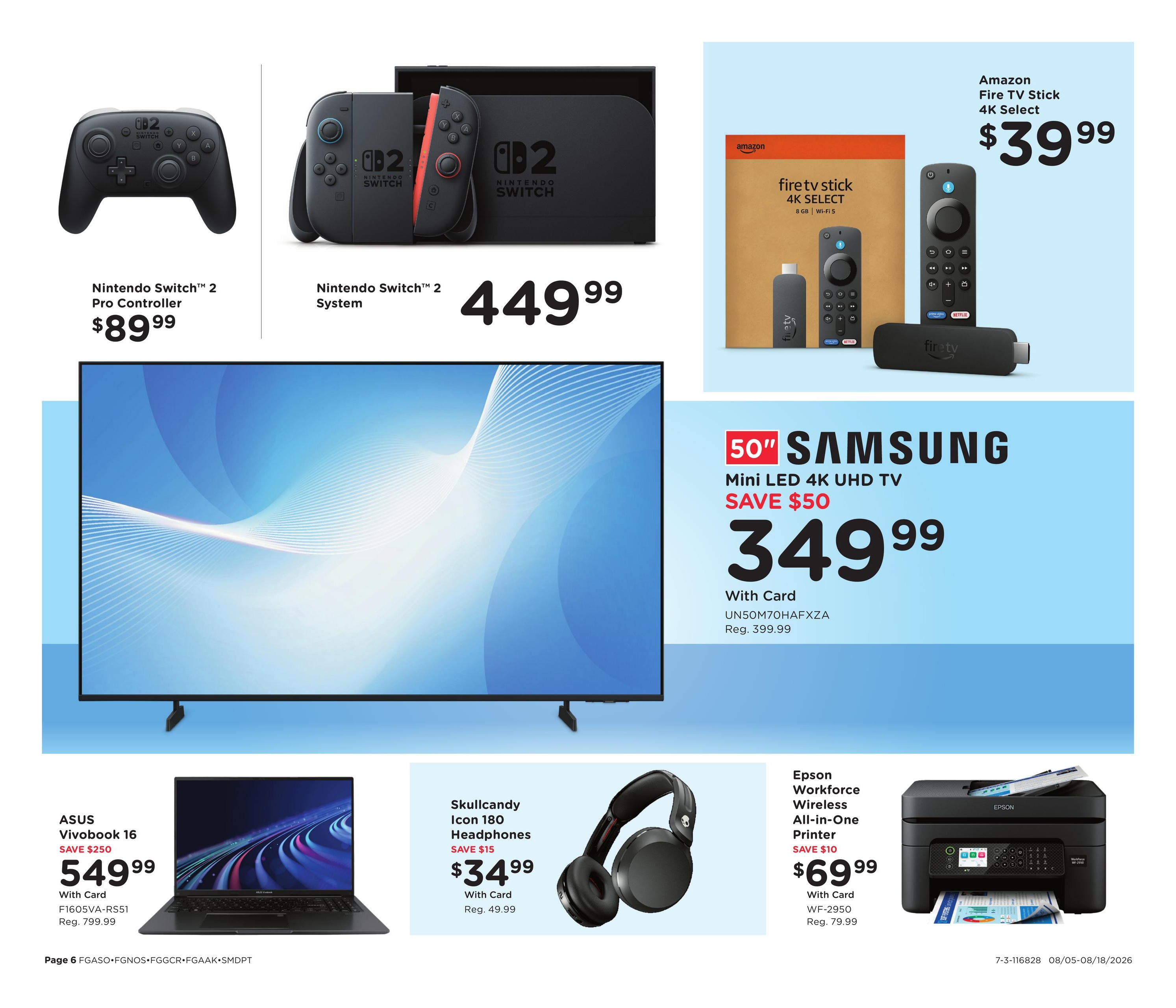 Fred Meyer (ID, WA) Home & Apparel Weekly Ad August 5 - 18, 2026
