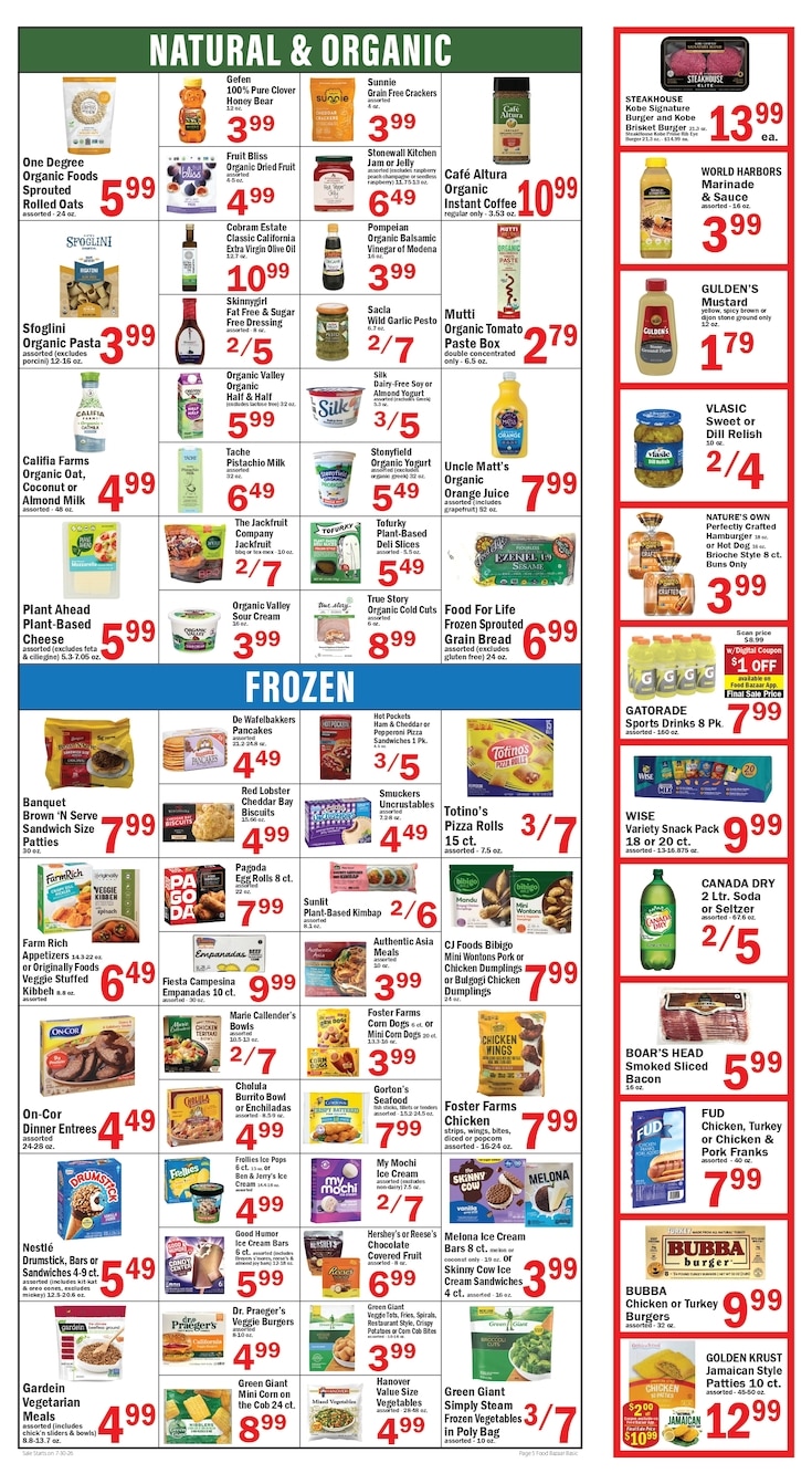 Food Bazaar (34-20 Junction Blvd., Jackson Heights, NY) Weekly Ad July 29 - August 5, 2026
