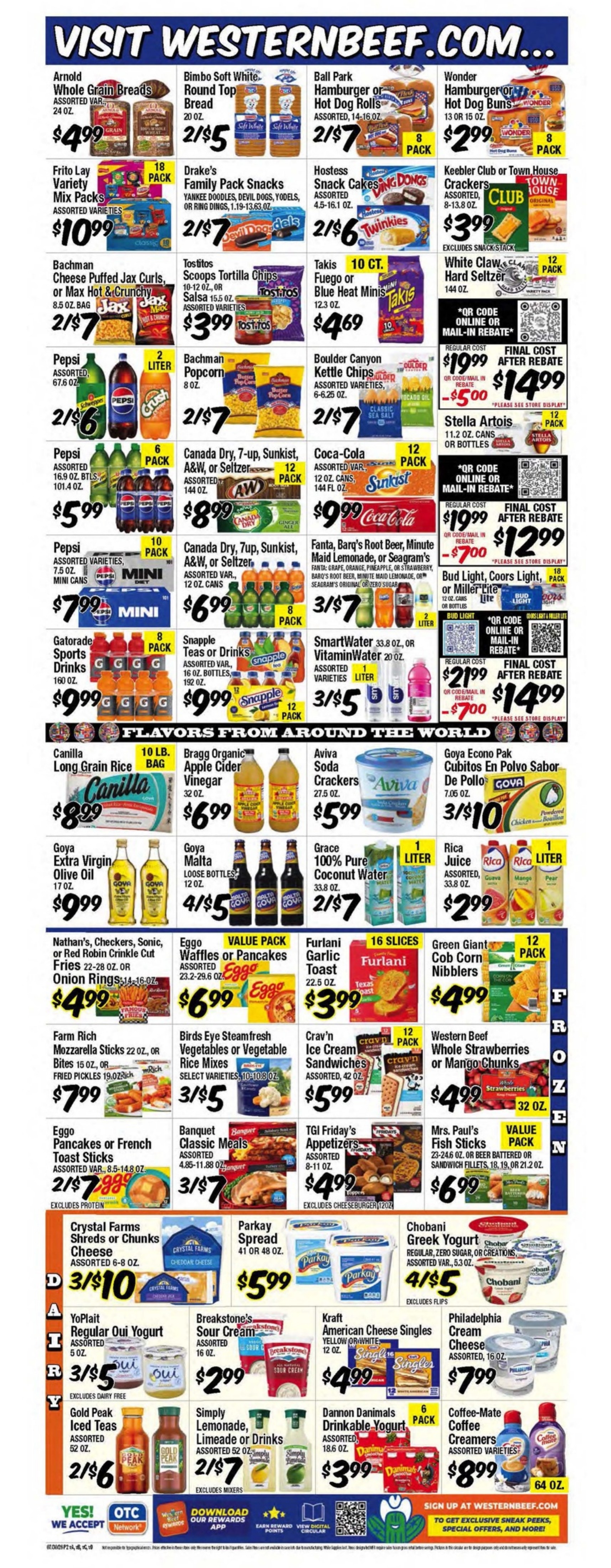 Western Beef Weekly Ad July 29 - August 5, 2026