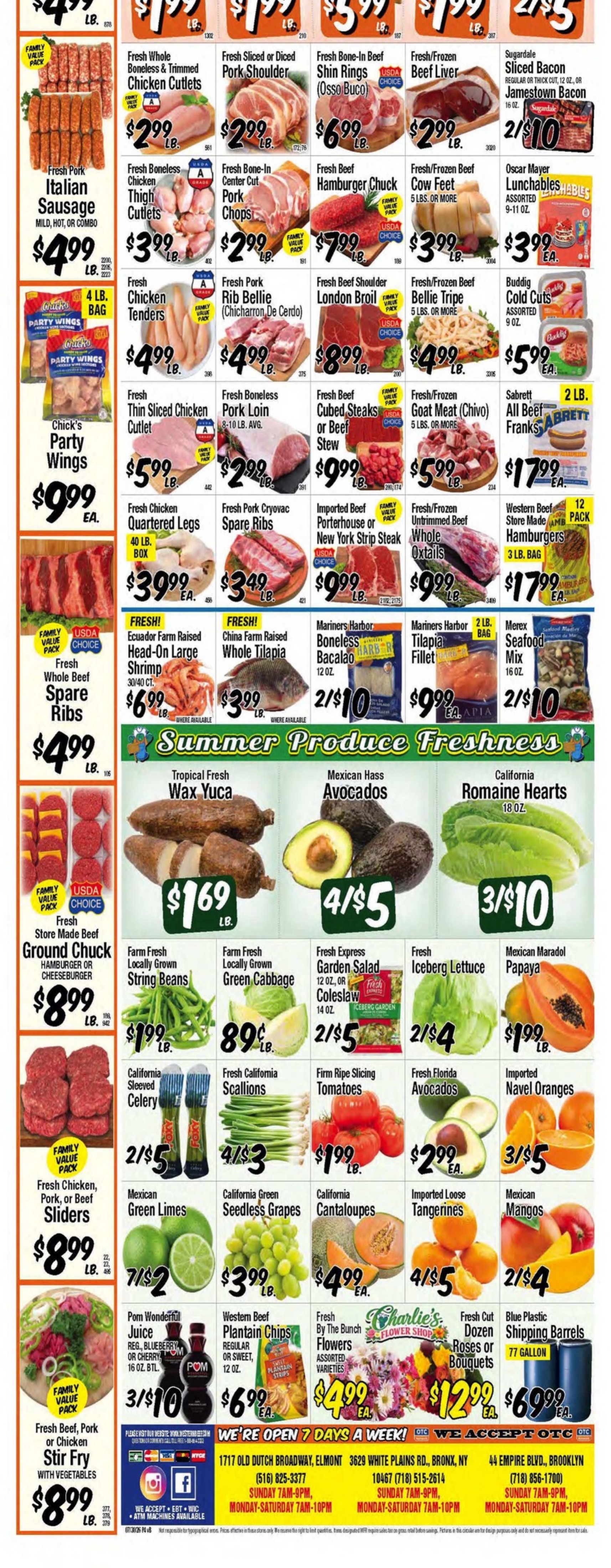 Western Beef Weekly Ad July 29 - August 5, 2026