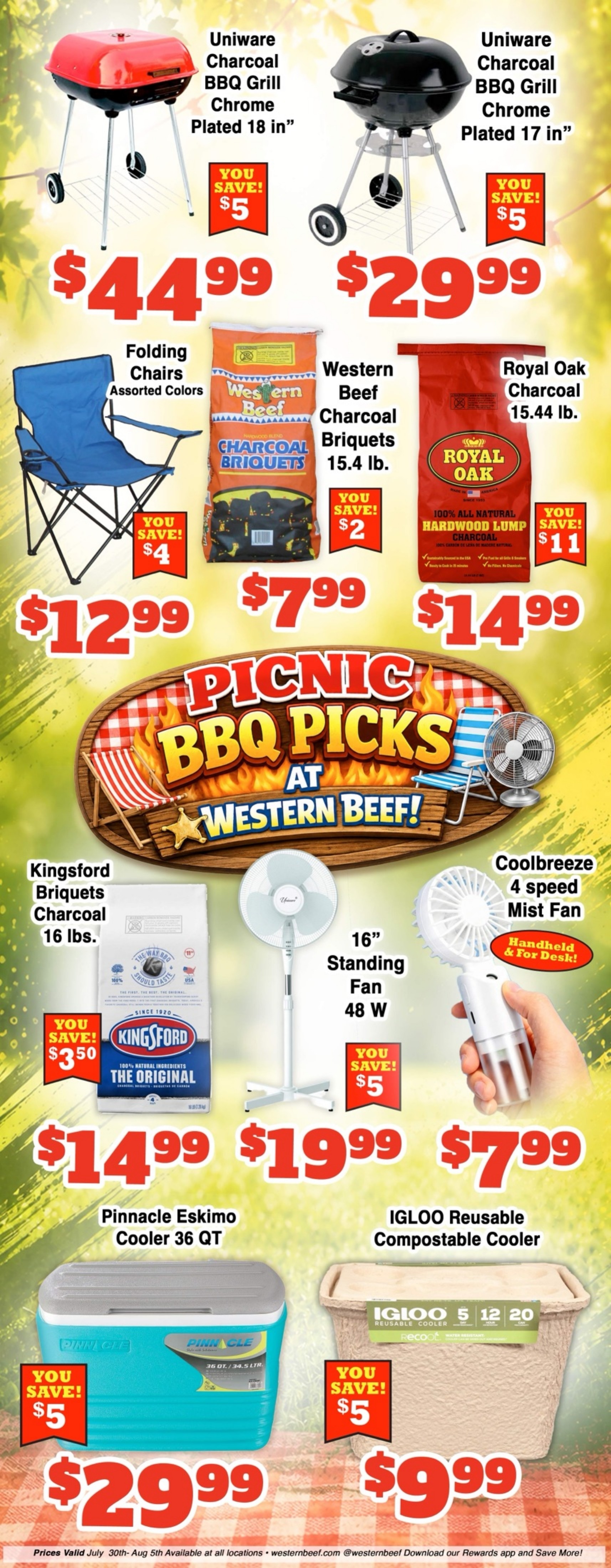 Western Beef Weekly Ad July 29 - August 5, 2026