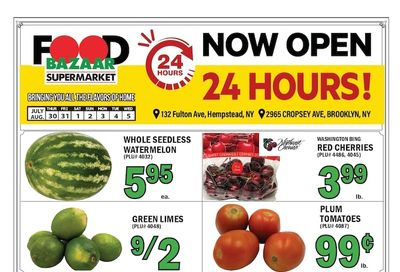 Food Bazaar (New York) Weekly Ad July 29 - August 5, 2026