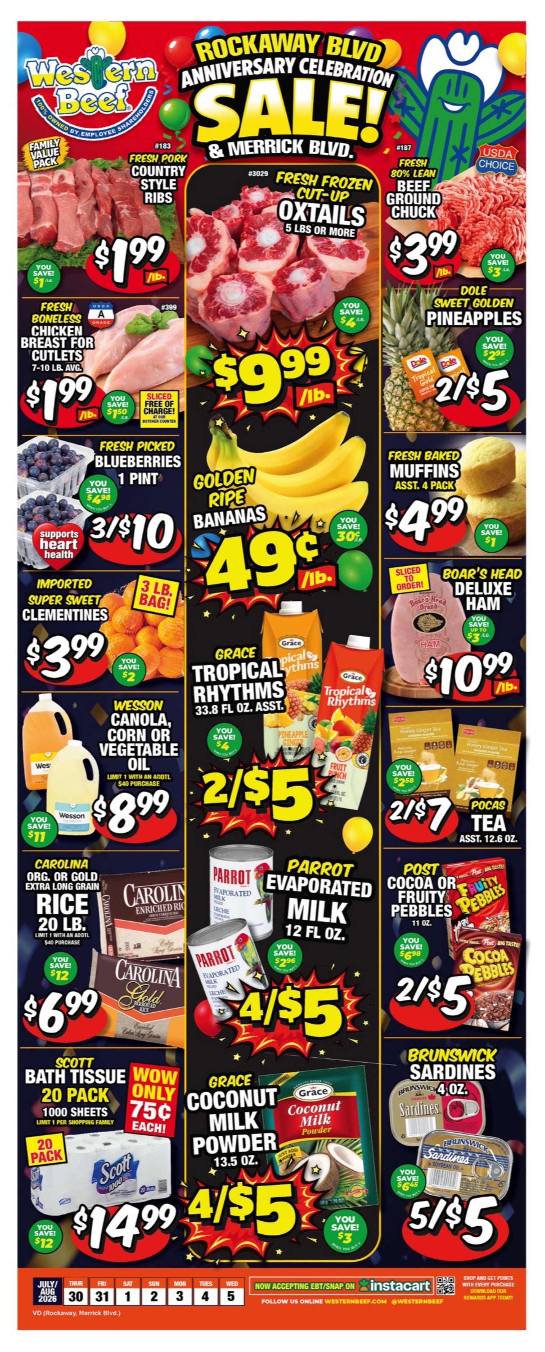 Western Beef (New York) Weekly Ad July 29 - August 5, 2026