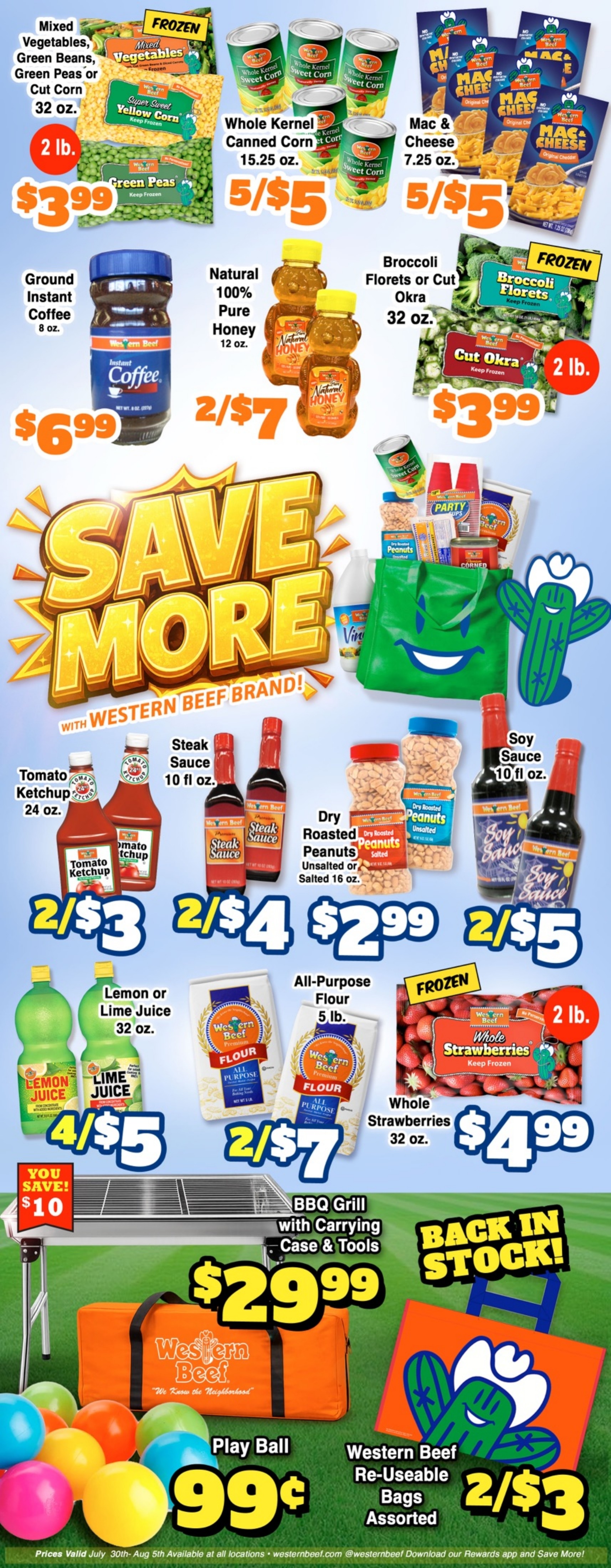 Western Beef (New York) Weekly Ad July 29 - August 5, 2026
