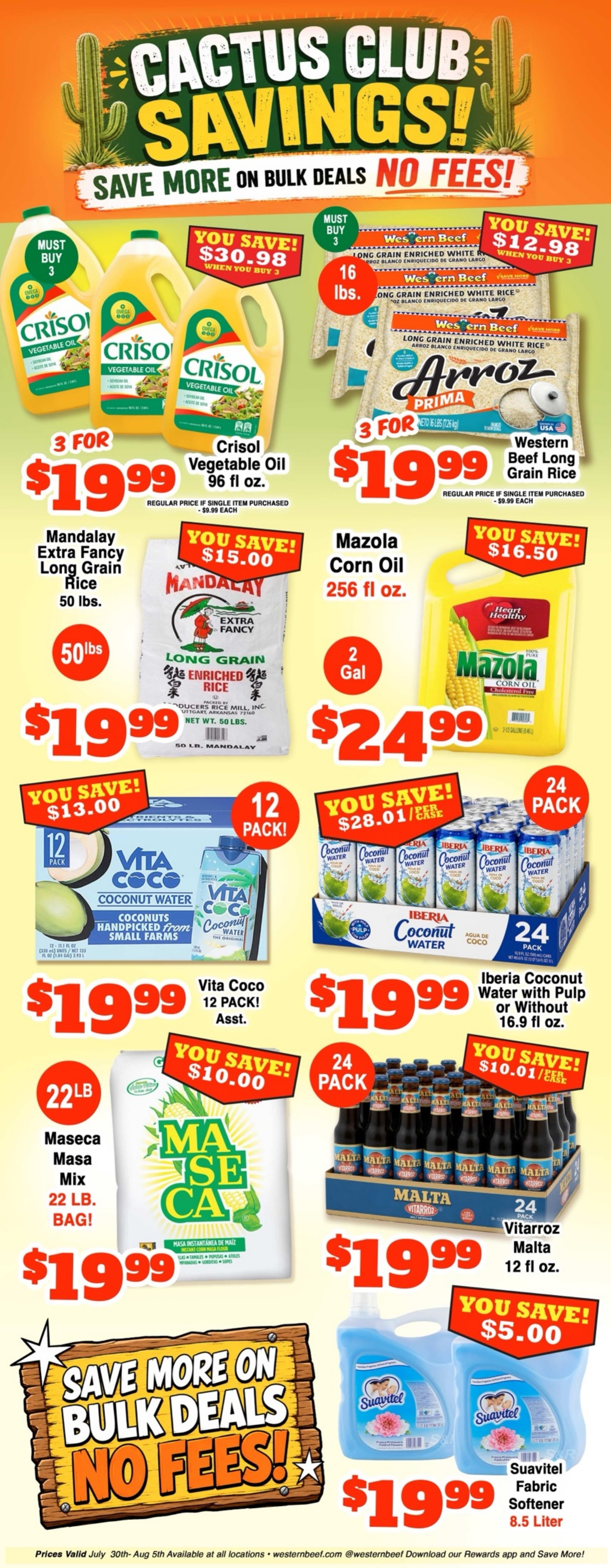 Western Beef (New York) Weekly Ad July 29 - August 5, 2026