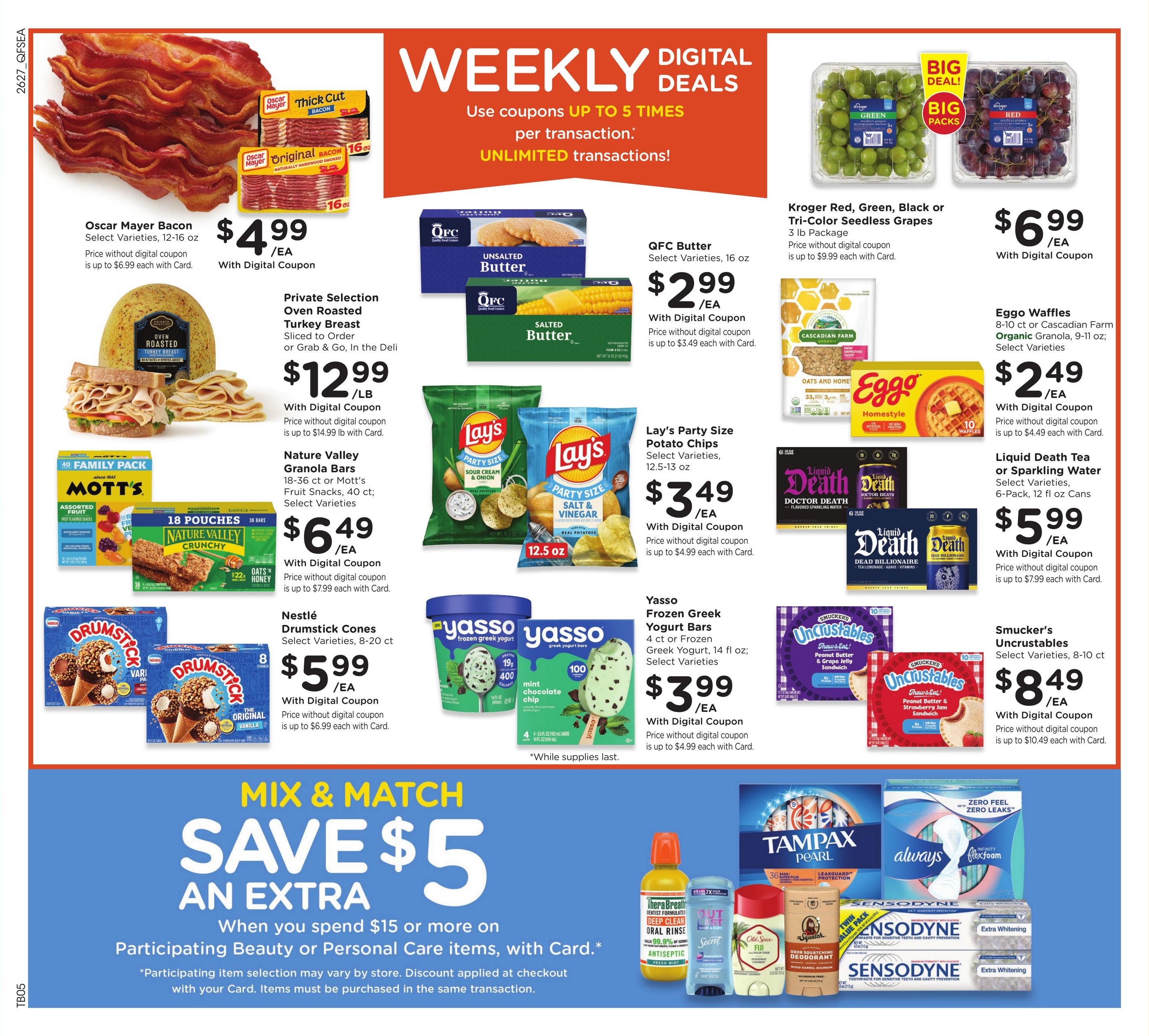 QFC (Kent–Seattle Area, WA) Weekly Ad August 5 - 11, 2026