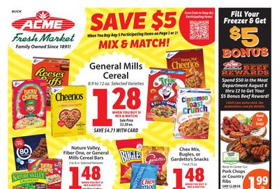 Acme Fresh Market Weekly Ad August 6 - 12, 2026