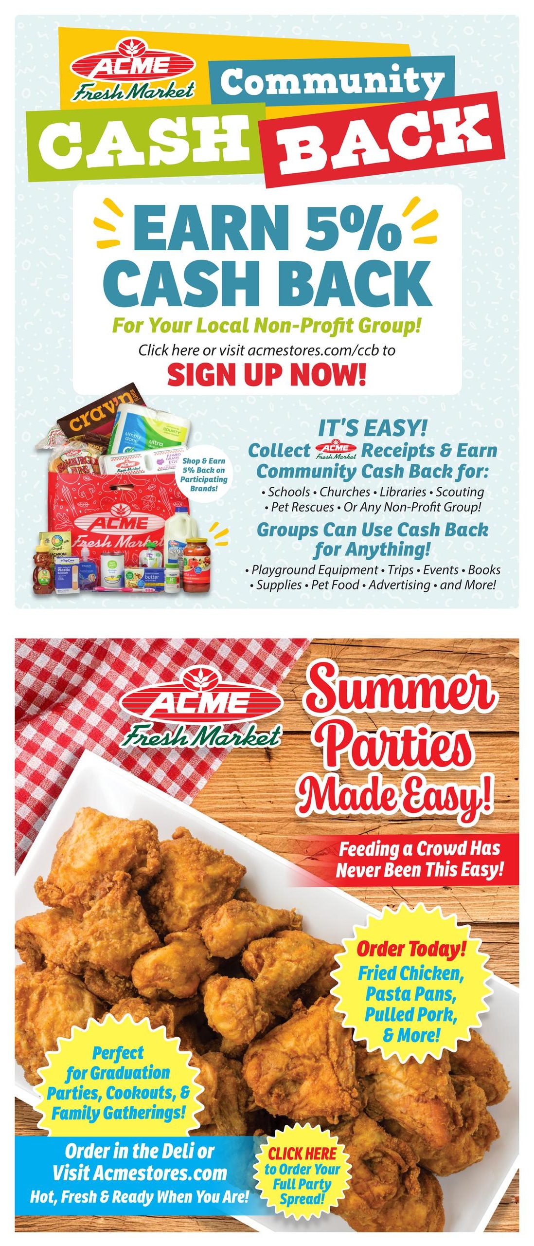 Acme Fresh Market Weekly Ad August 6 - 12, 2026