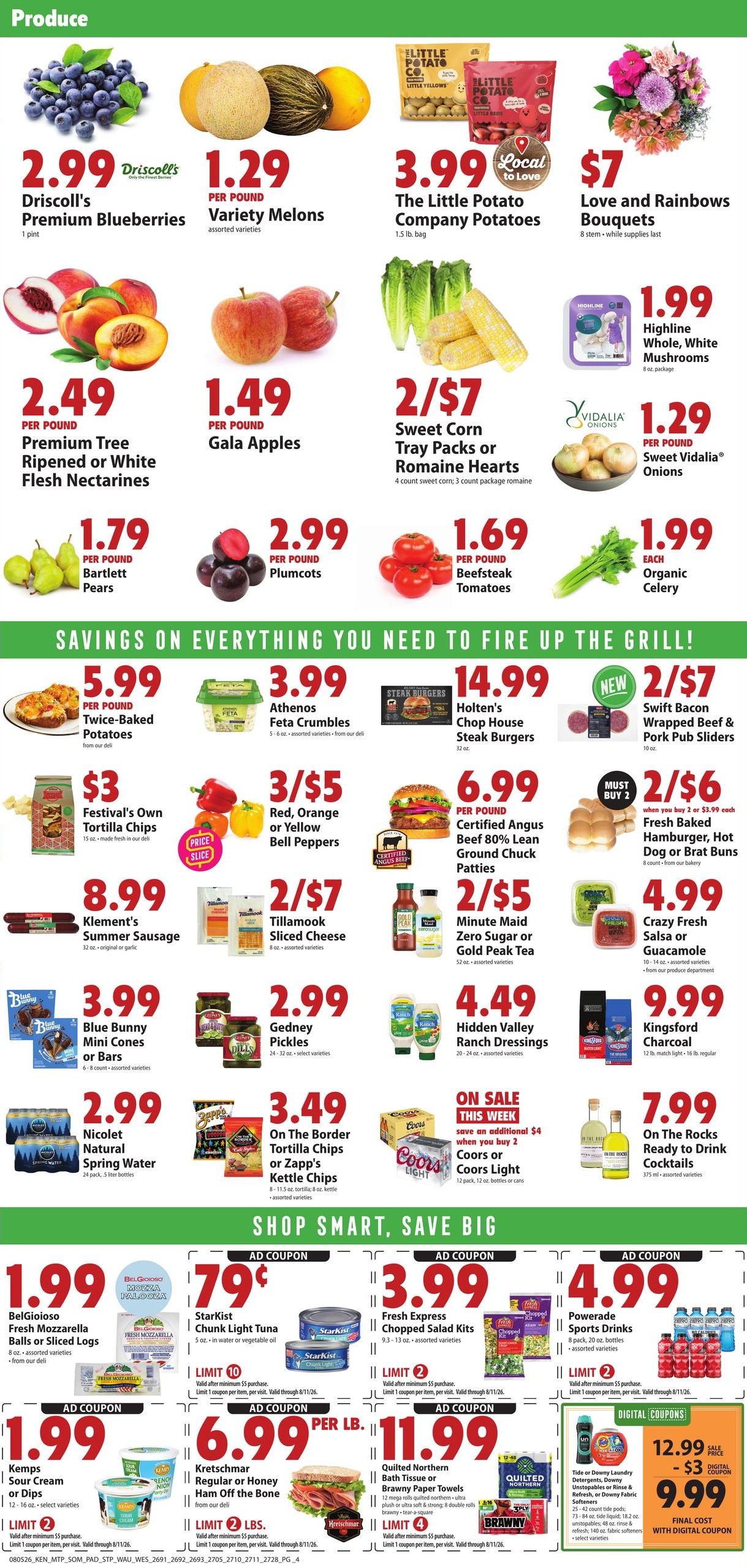 Festival Foods (Wausau–Rothschild Area, WI) Weekly Ad (organic) Weekly Ad August 5 - 11, 2026