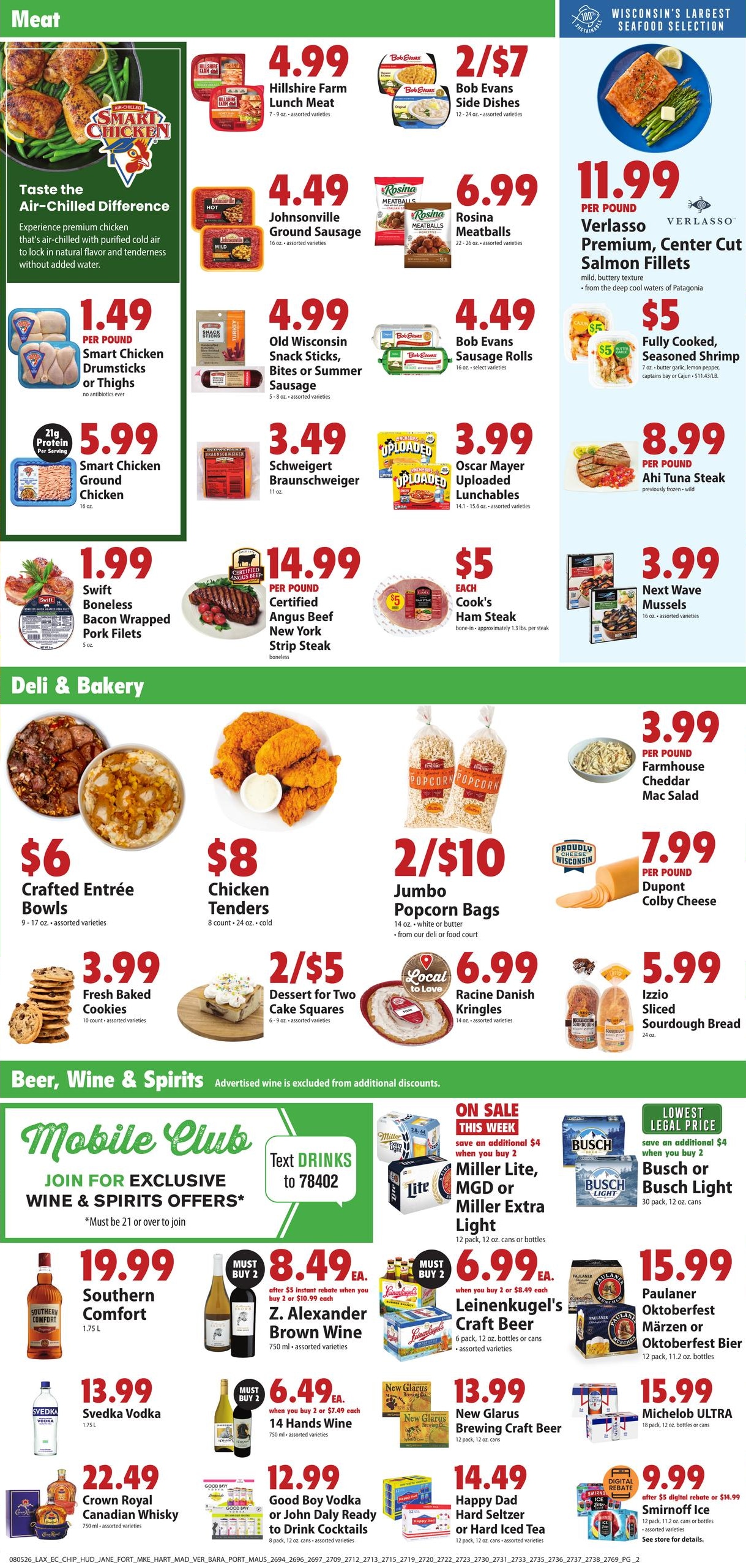 Festival Foods Weekly Ad (promoted) Weekly Ad August 5 - 11, 2026