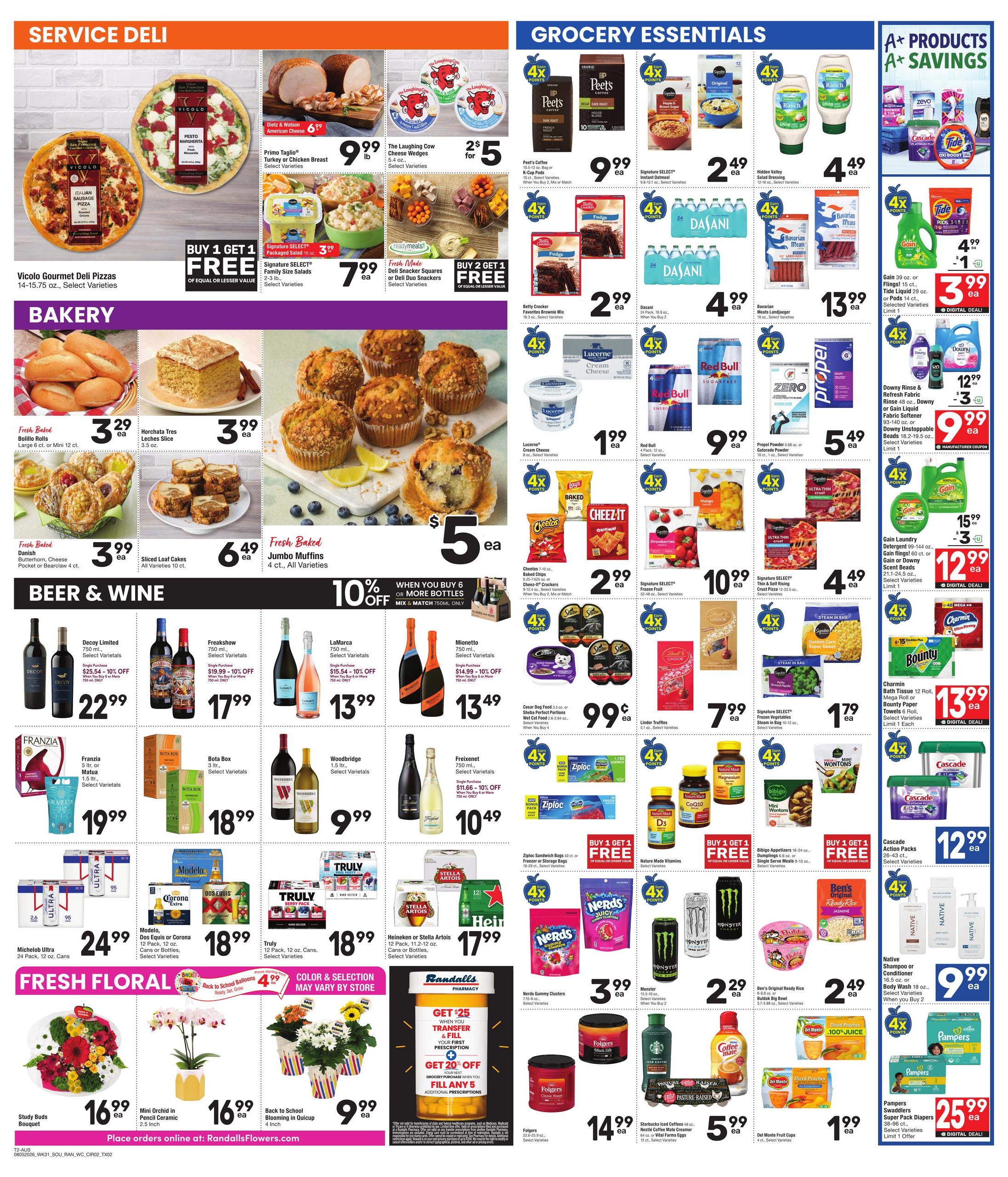 Randalls (Mc Neil–Austin Area, TX) Weekly Ad August 5 - 11, 2026