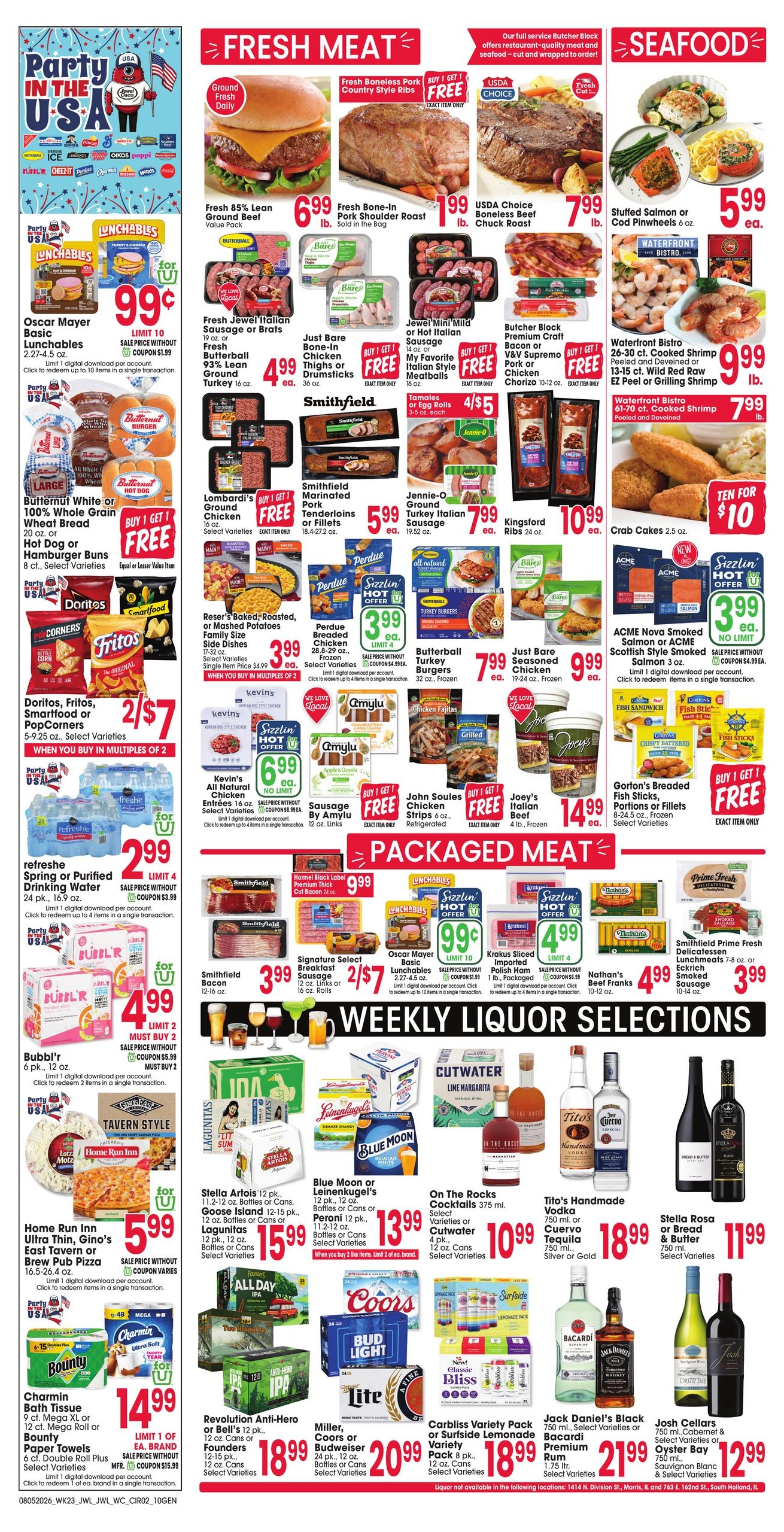 Jewel-Osco Weekly Ad August 5 - 11, 2026