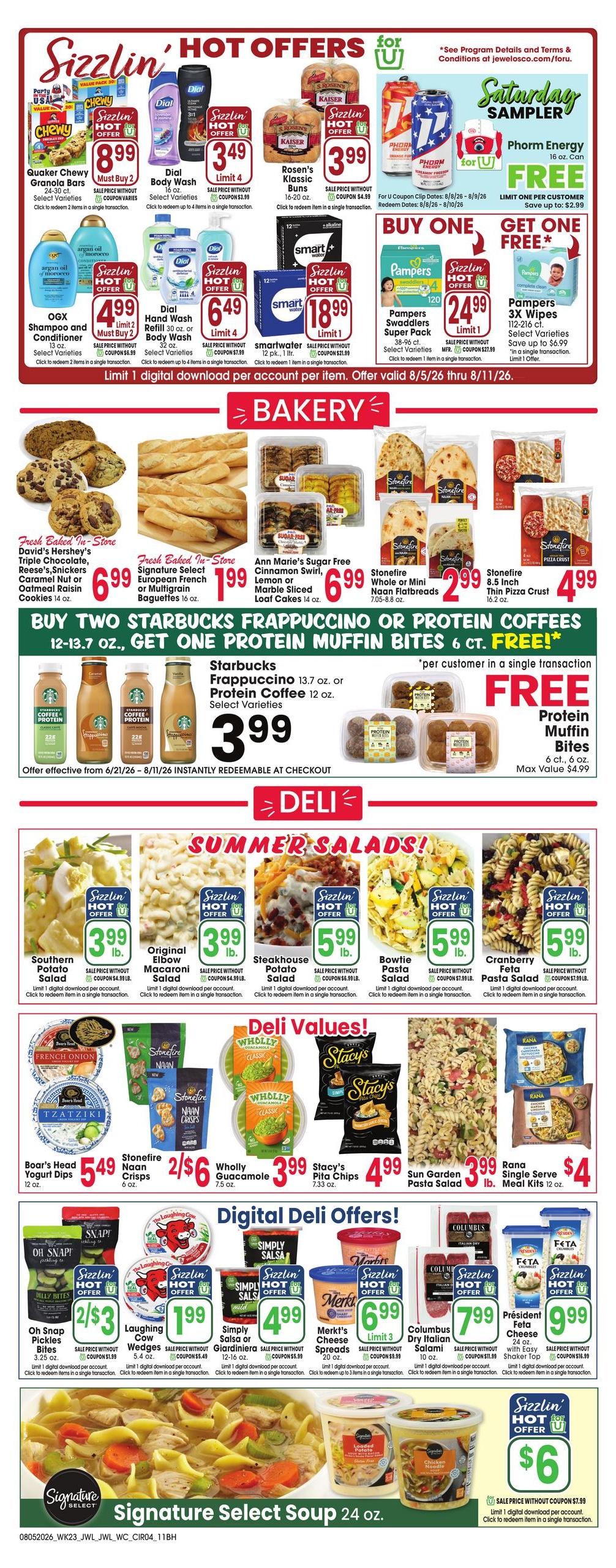 Jewel-Osco Weekly Ad August 5 - 11, 2026