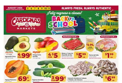 Cardenas Markets (Las Vegas–Henderson Area, NV) Weekly Ad August 5 - 11, 2026