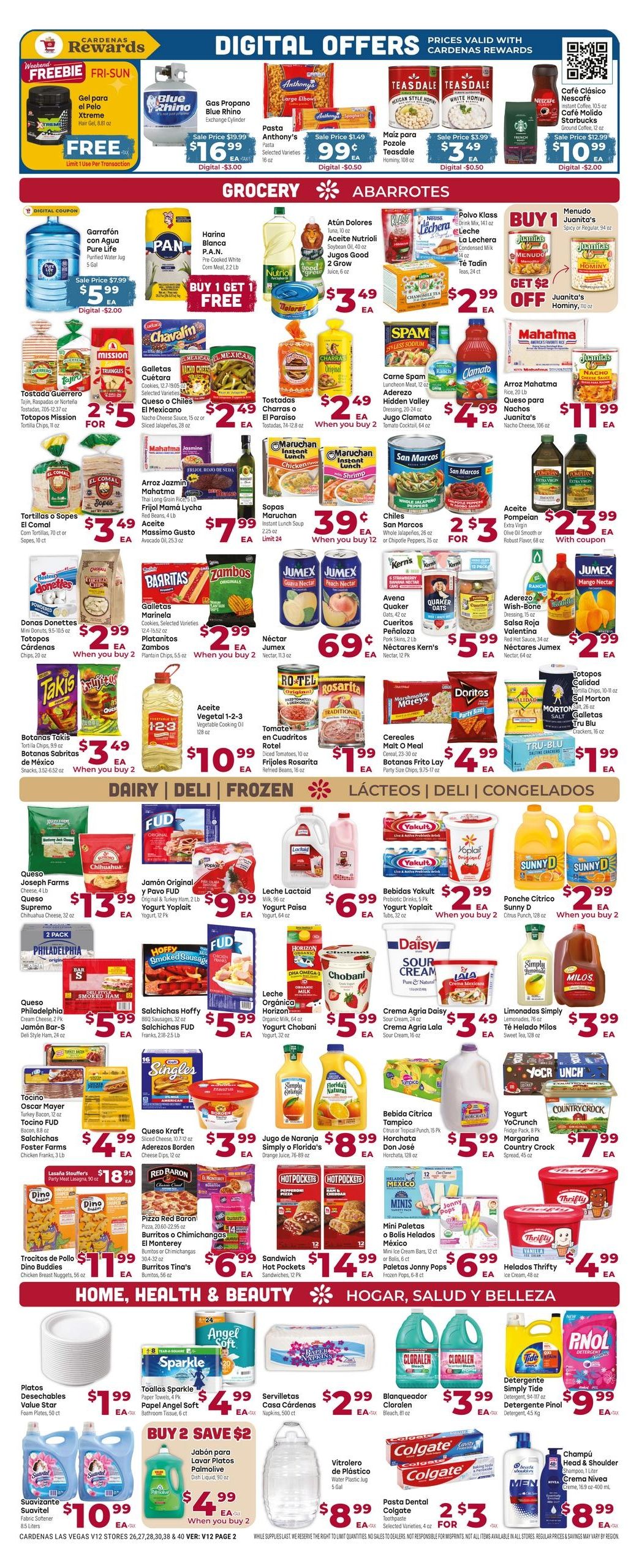 Cardenas Markets (Las Vegas–Henderson Area, NV) Weekly Ad August 5 - 11, 2026