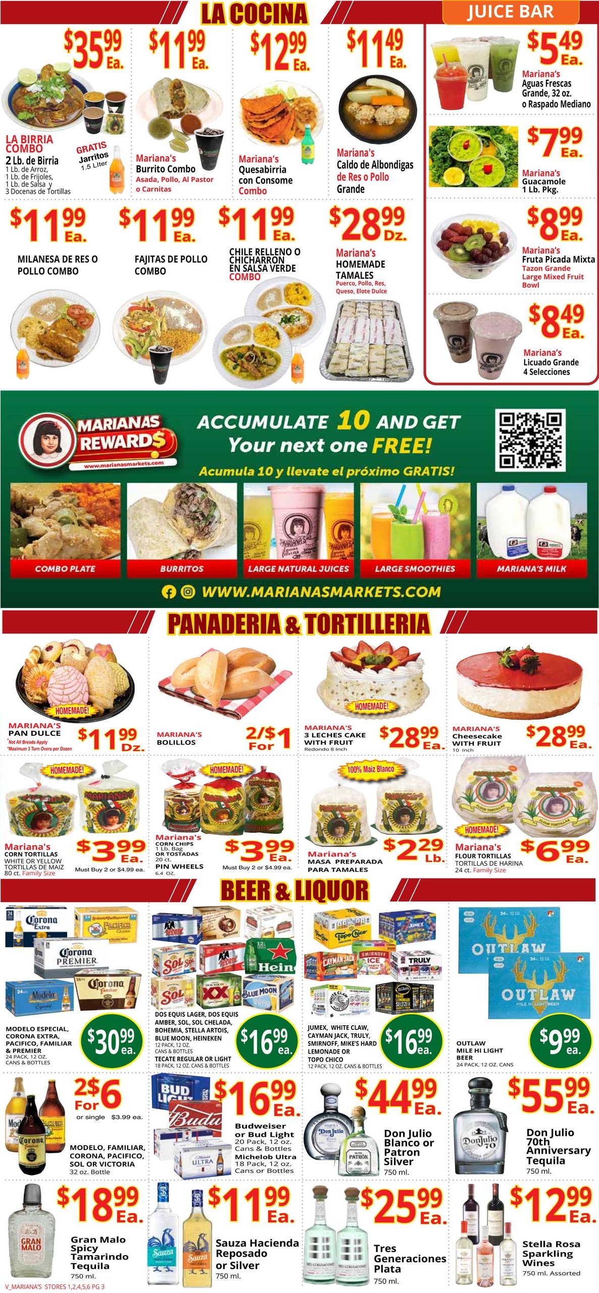 Mariana's Supermarkets Weekly Ad August 4 - 10, 2026