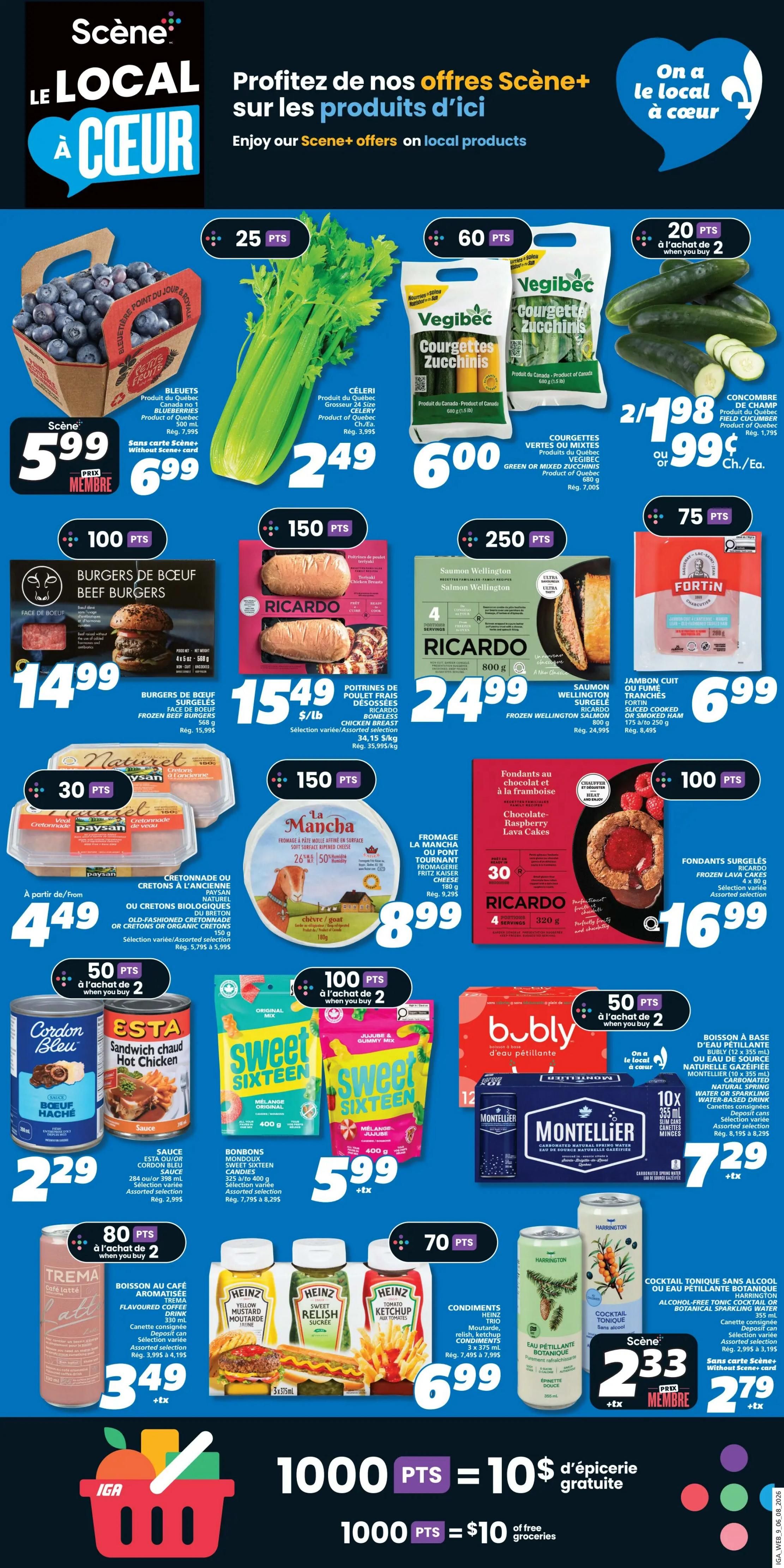 IGA (QC) Flyer August 6 to 12