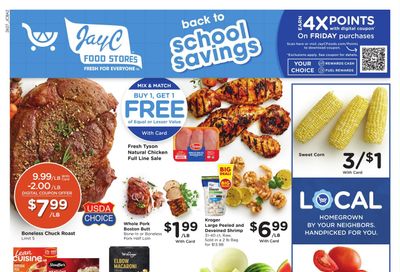 JayC Food Stores (IN, KY, OH) Weekly Ad August 5 - 11, 2026
