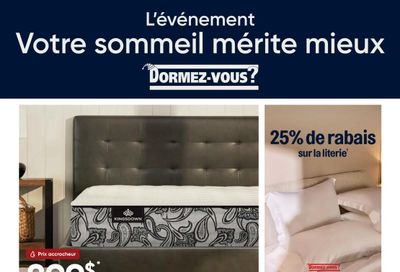 Dormez-vous Flyer August 5 to 11