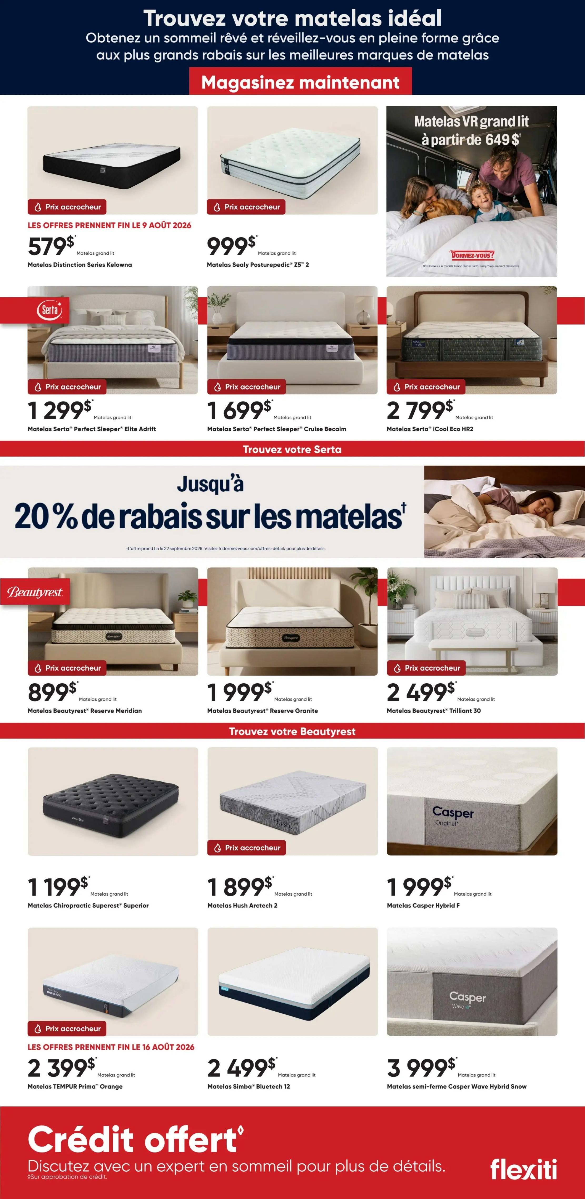Dormez-vous Flyer August 5 to 11
