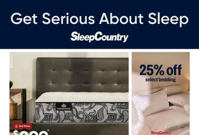 Sleep Country Flyer August 5 to 11