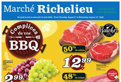 Marche Richelieu Flyer August 6 to 12