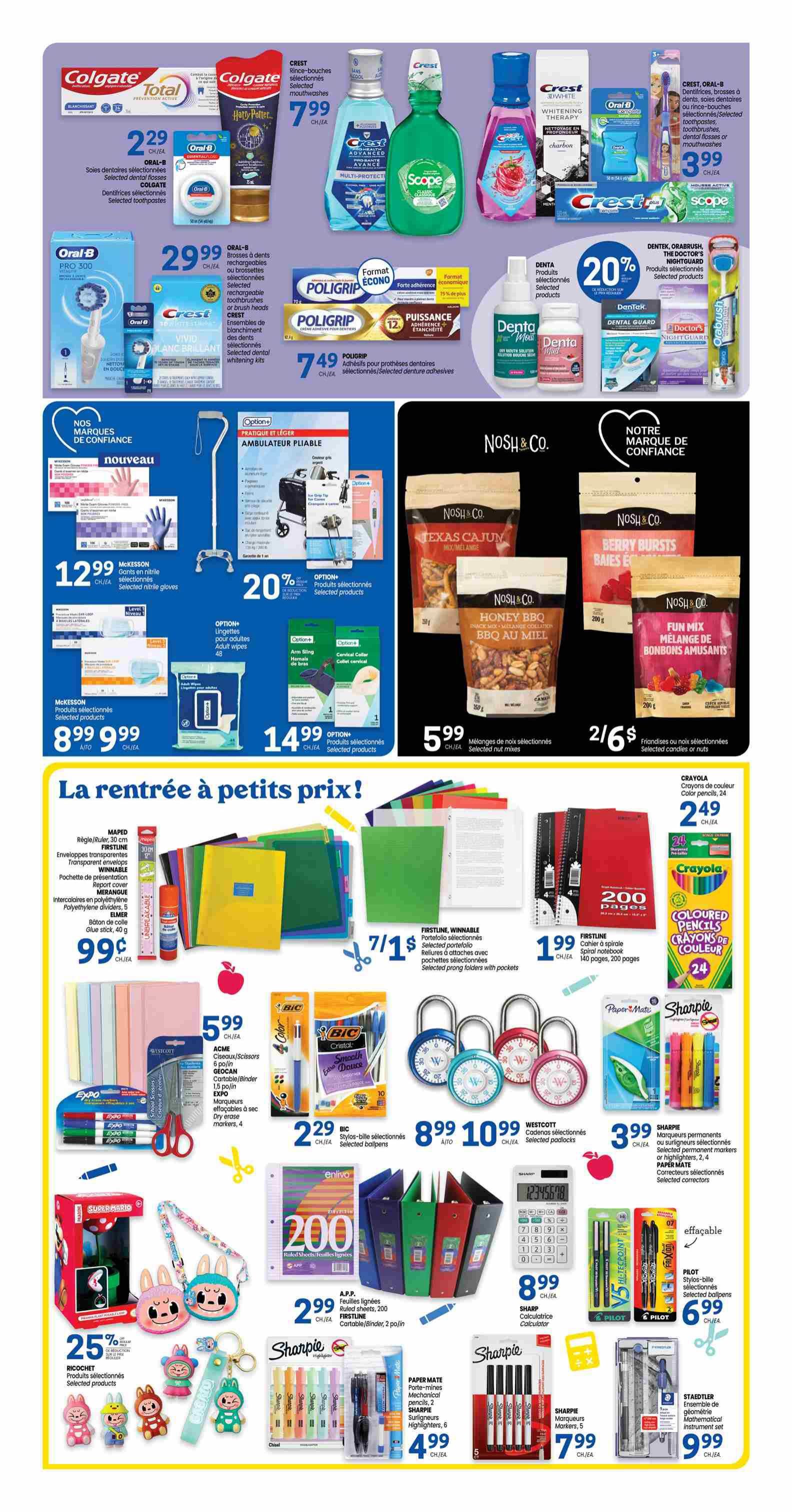 Uniprix Flyer August 6 to 12