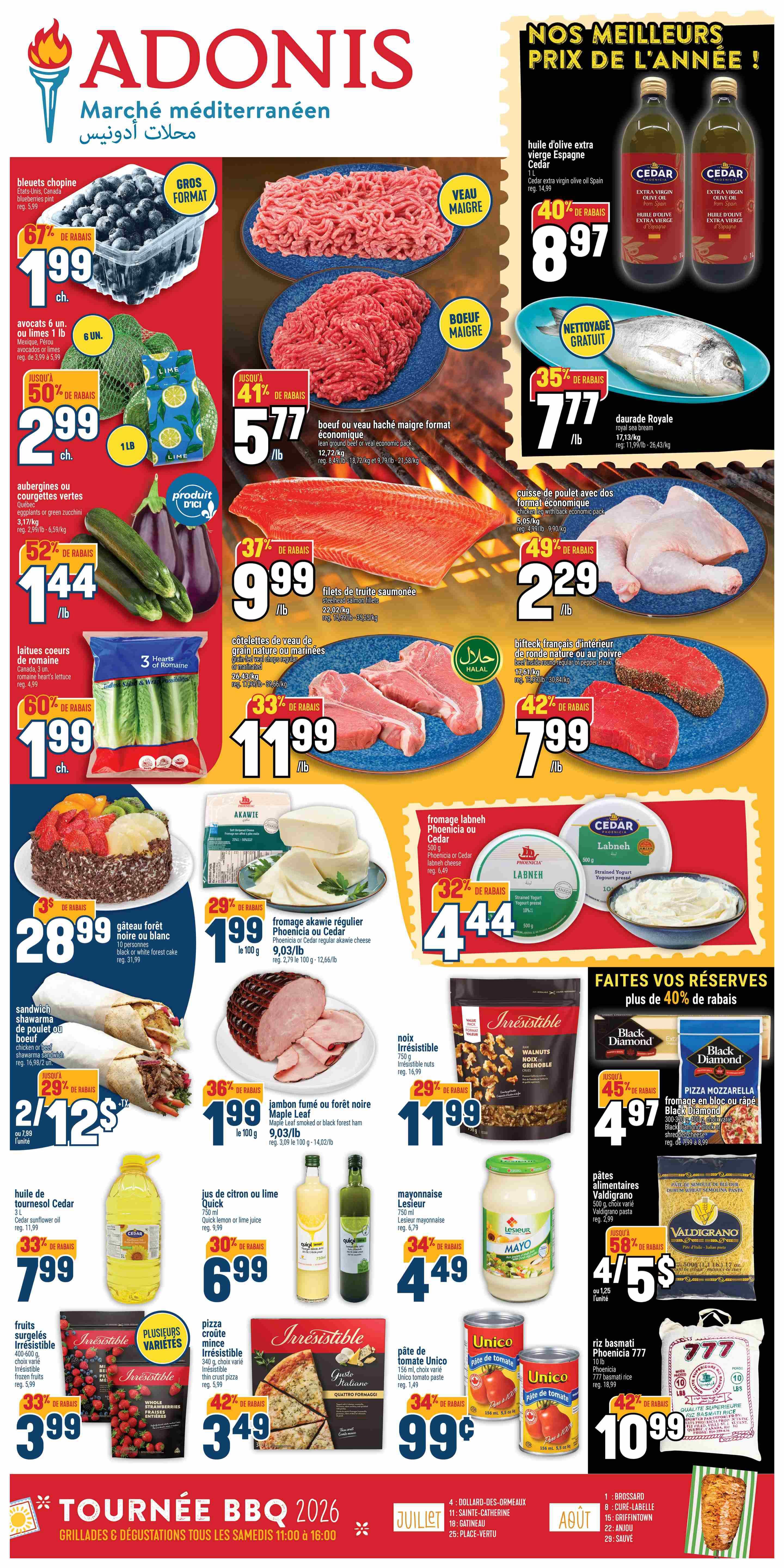Adonis (QC) Flyer August 6 to 12