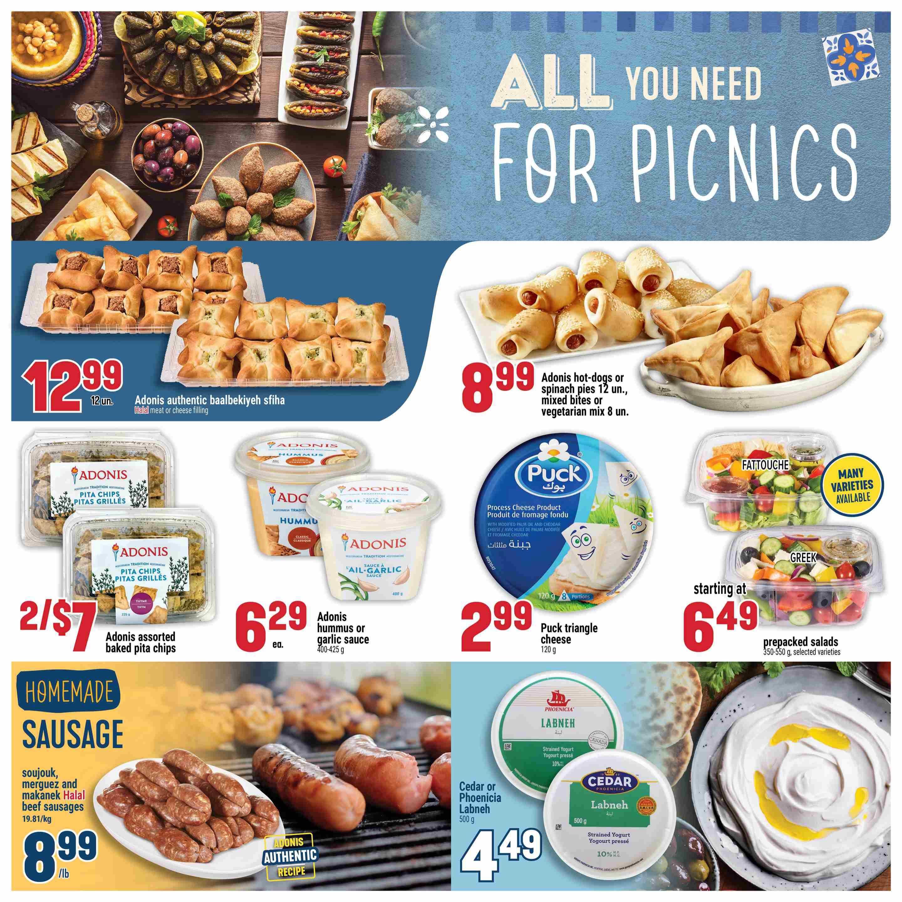 Adonis (ON) Flyer August 6 to 12