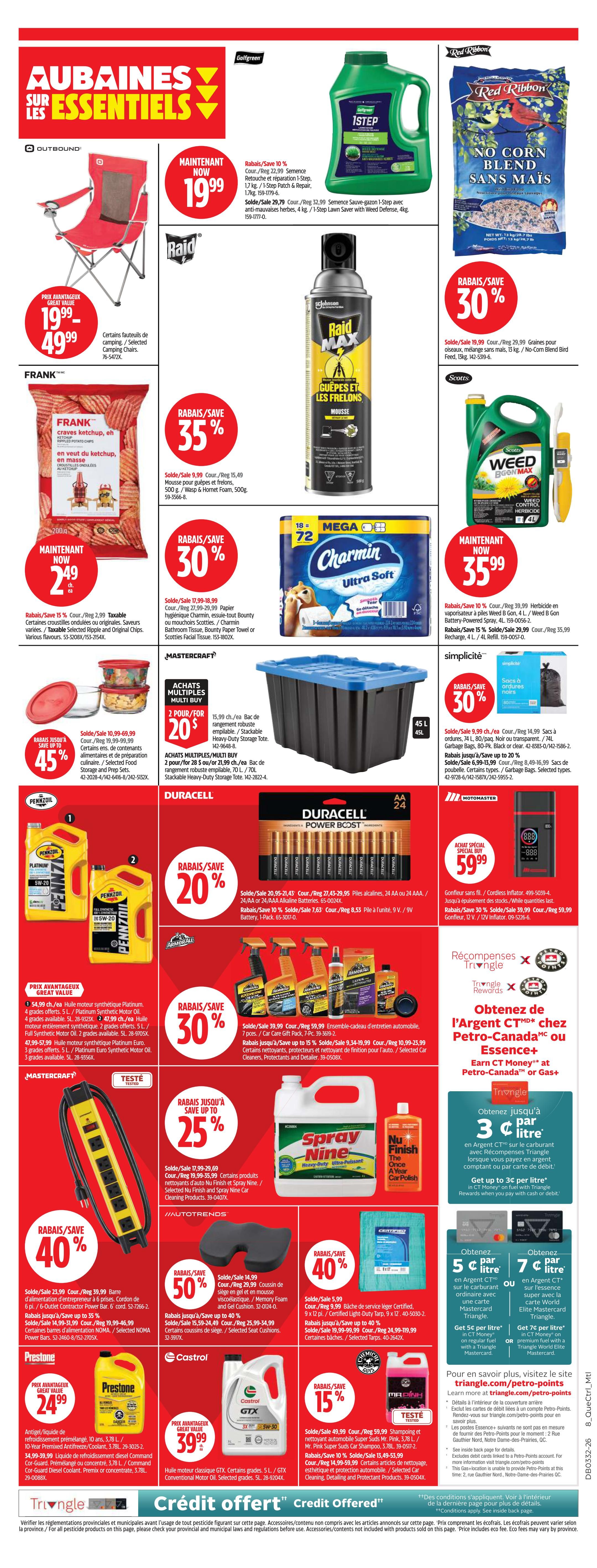 Canadian Tire (QC) Flyer August 6 to 12