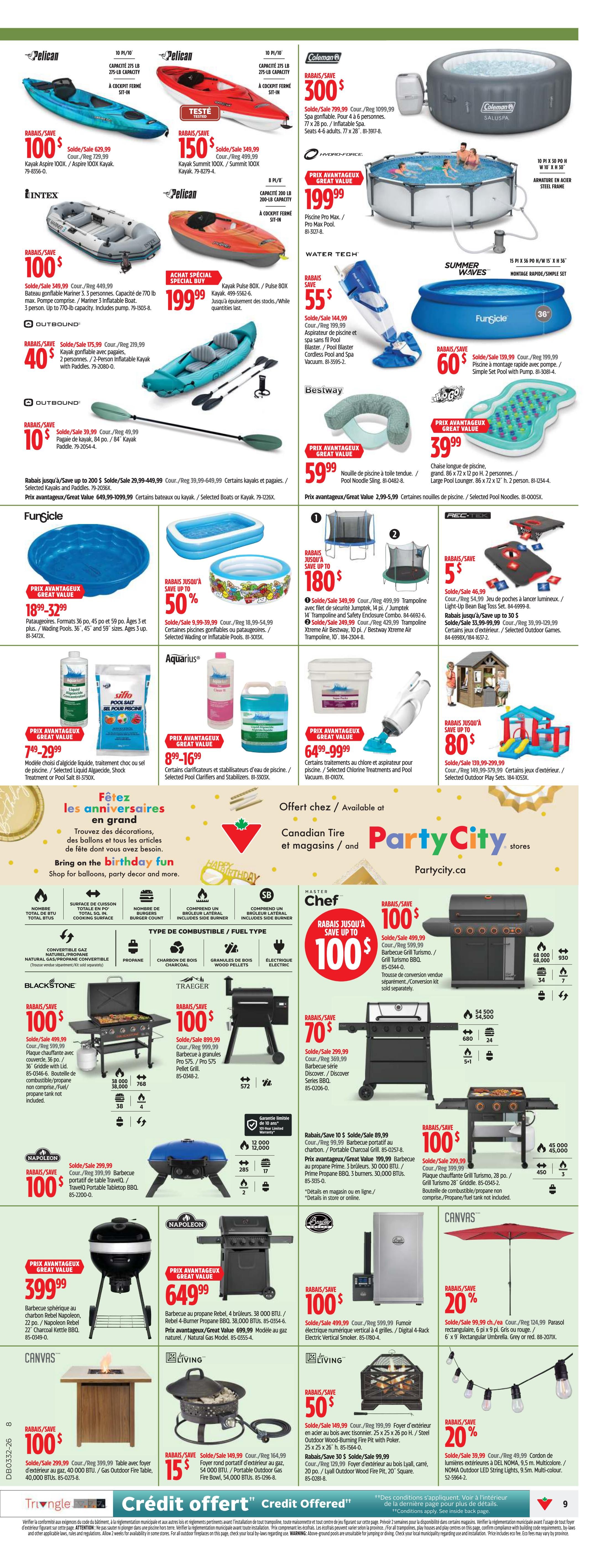 Canadian Tire (QC) Flyer August 6 to 12
