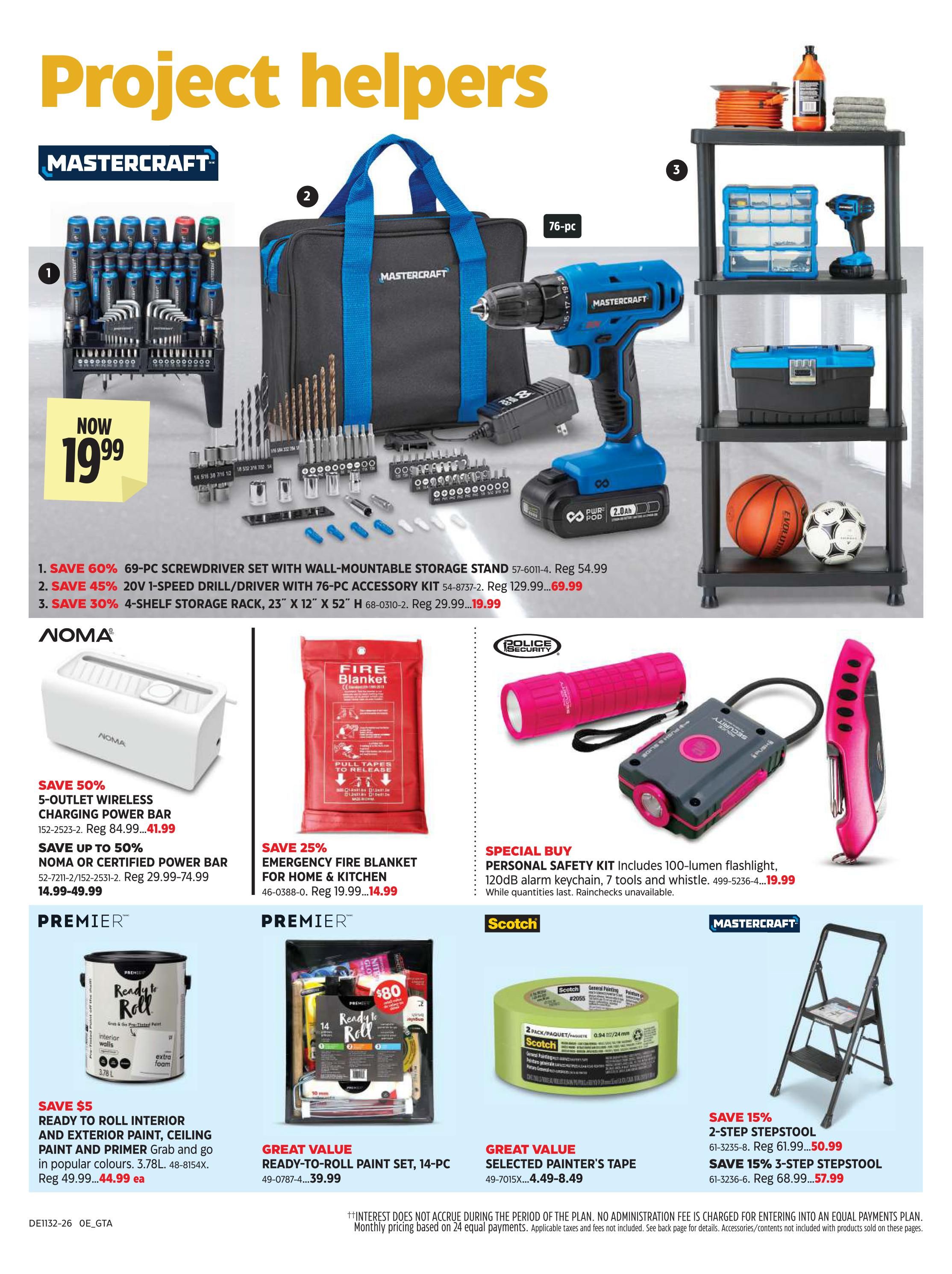 Canadian Tire Back To Class Flyer August 6 to 27