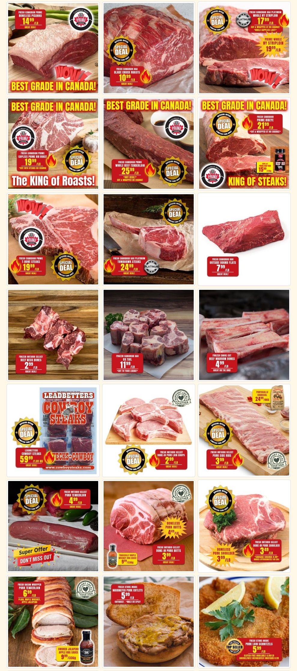 Robert's Quality Fresh Meats Flyer August 3 to 10