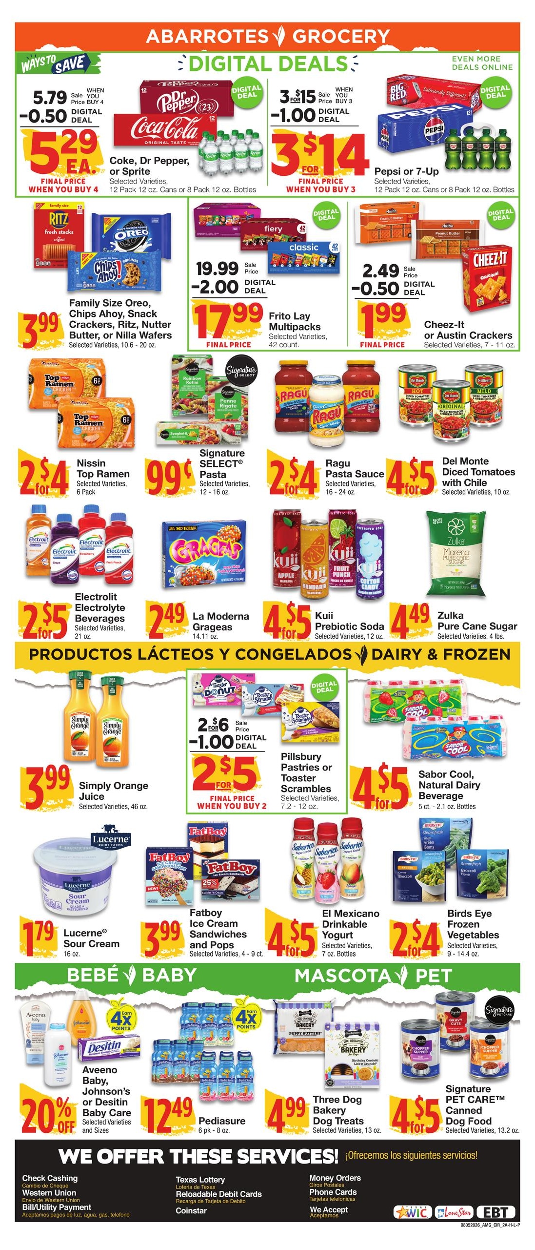 Amigos United (Amarillo Area, TX) Weekly Ad August 5 - 11, 2026