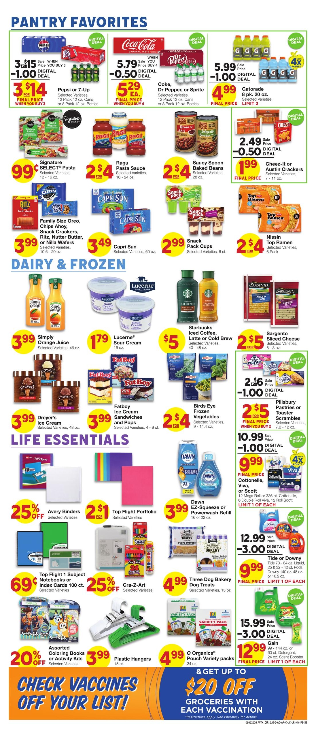 United Supermarkets Weekly Ad August 5 - 11, 2026