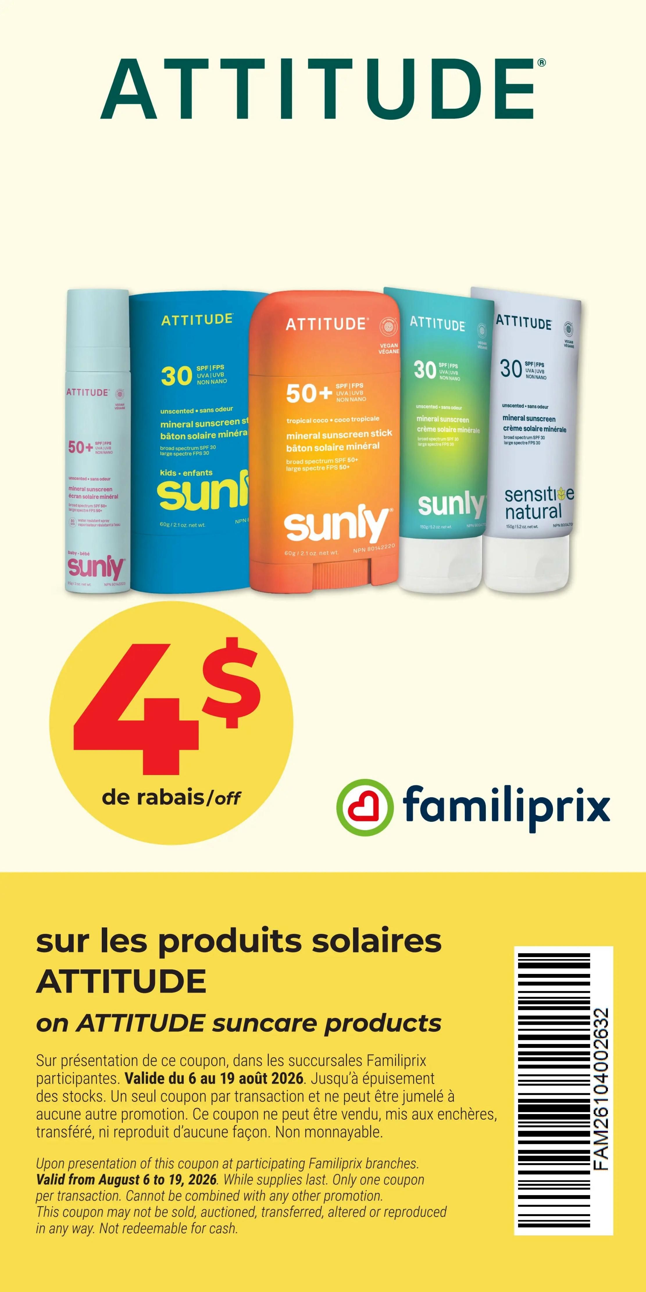 Familiprix Extra Flyer August 6 to 12