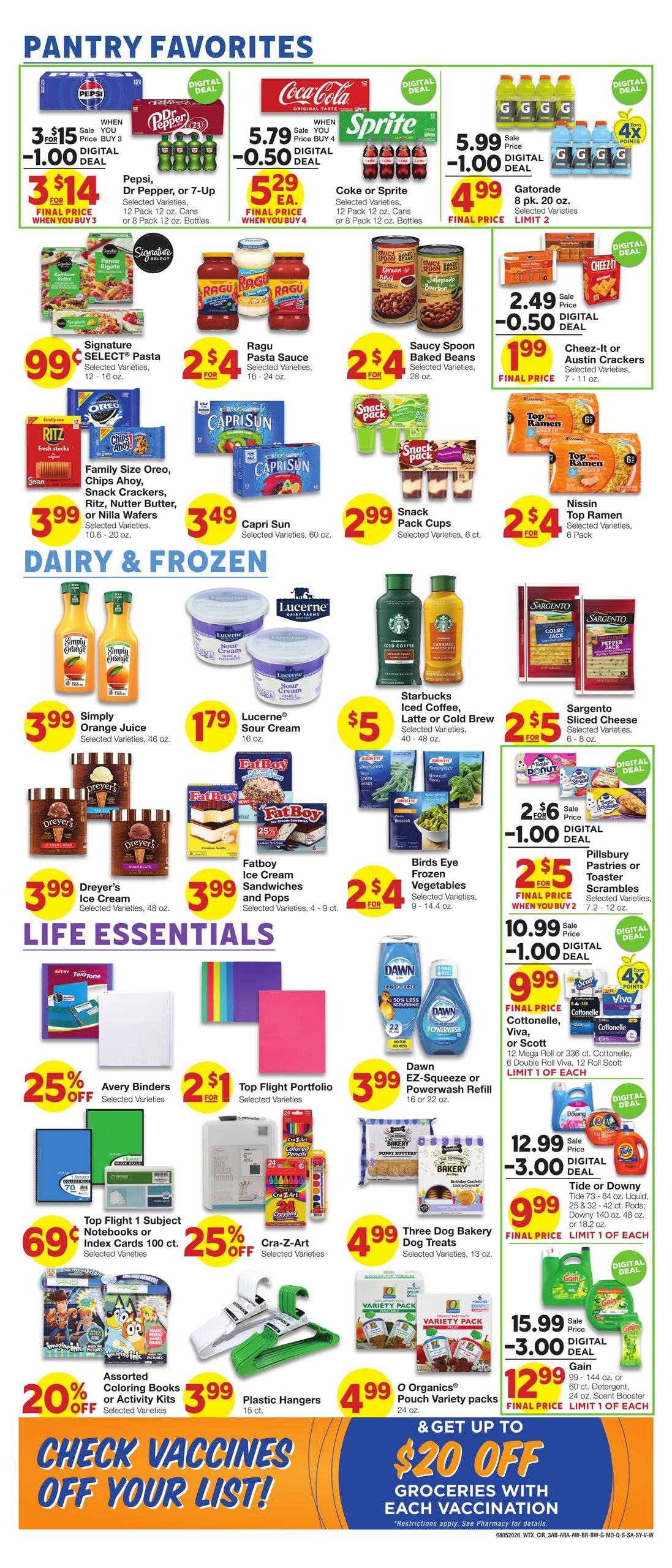 United Supermarkets Weekly Ad August 5 - 11, 2026