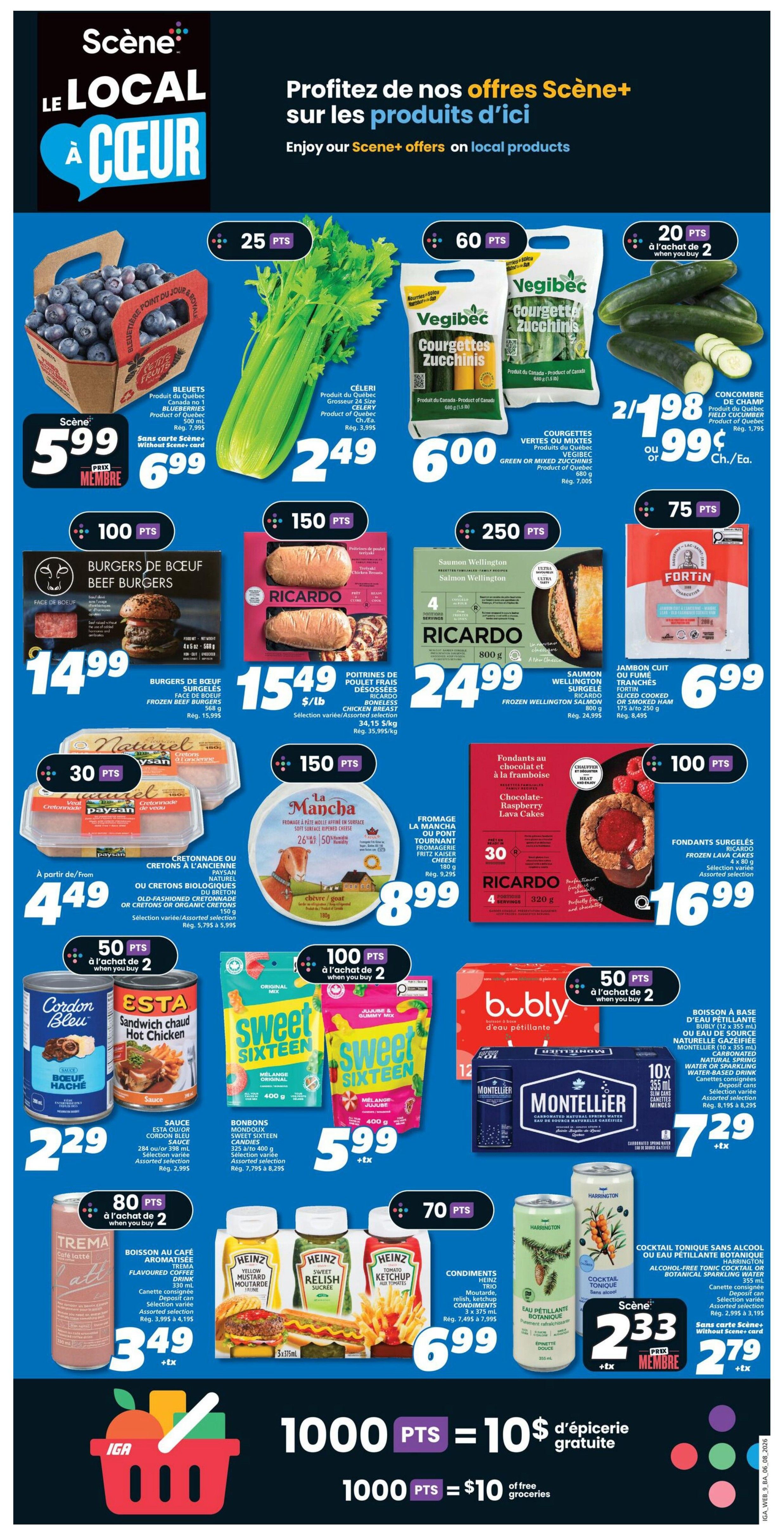 IGA (NB) Flyer August 6 to 12
