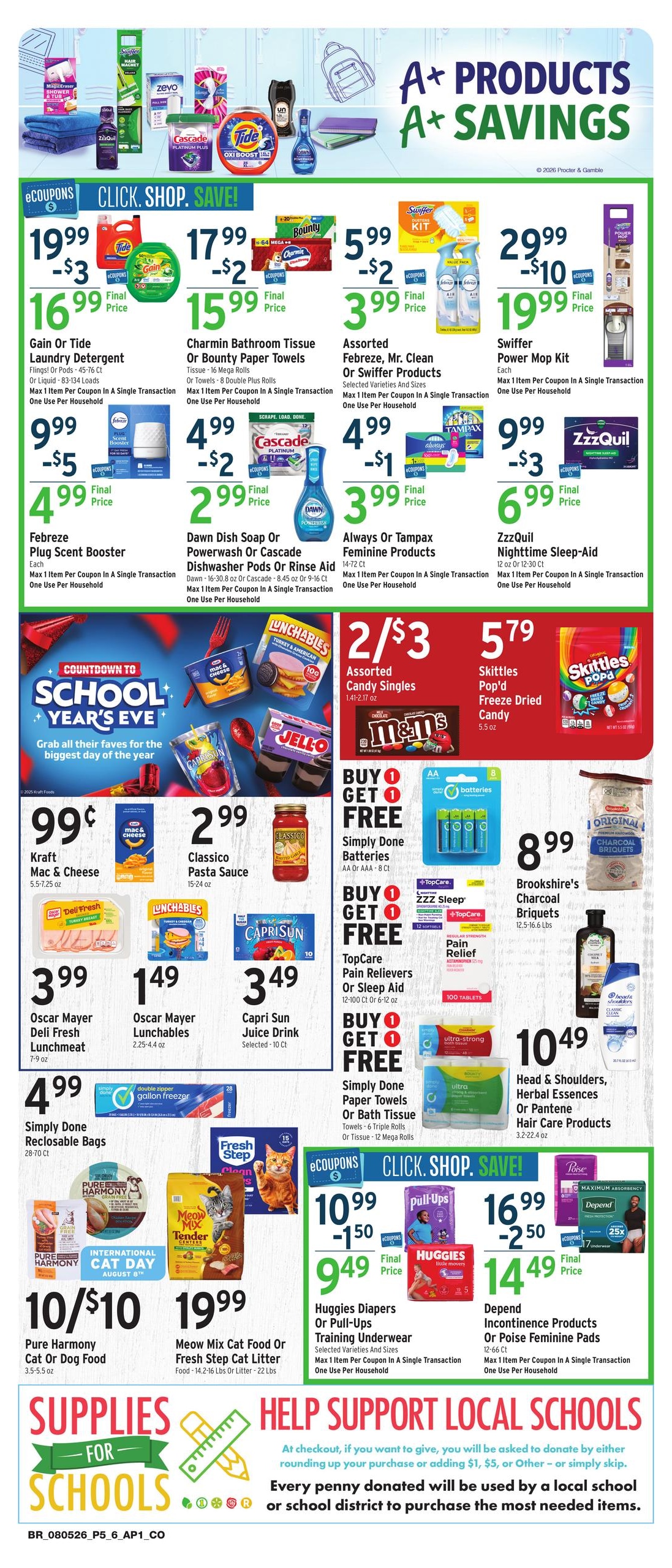 Brookshire's Weekly Ad August 5 - 11, 2026