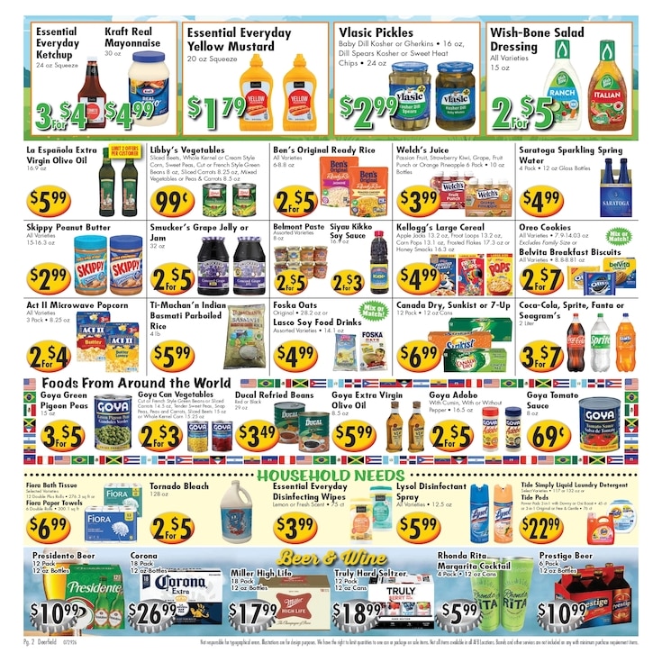 Ideal Food Basket (202 West Hillsboro Blvd, Deerfield Beach, FL) Weekly Ad July 29 - August 4, 2026