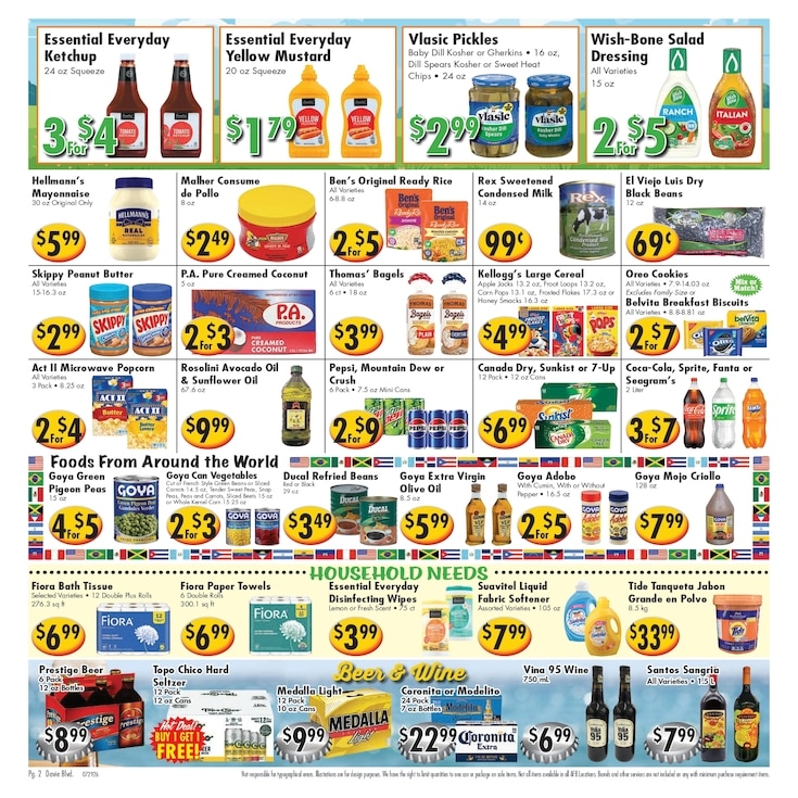 Ideal Food Basket (2750 Davie Blvd, Fort Lauderdale, FL) Weekly Ad July 29 - August 4, 2026