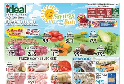 Ideal Food Basket (4075 South Goldenrod Road, Orlando, FL) Weekly Ad July 29 - August 4, 2026