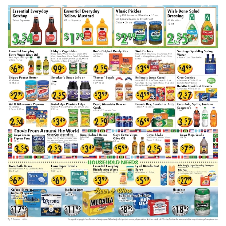 Ideal Food Basket (4075 South Goldenrod Road, Orlando, FL) Weekly Ad July 29 - August 4, 2026